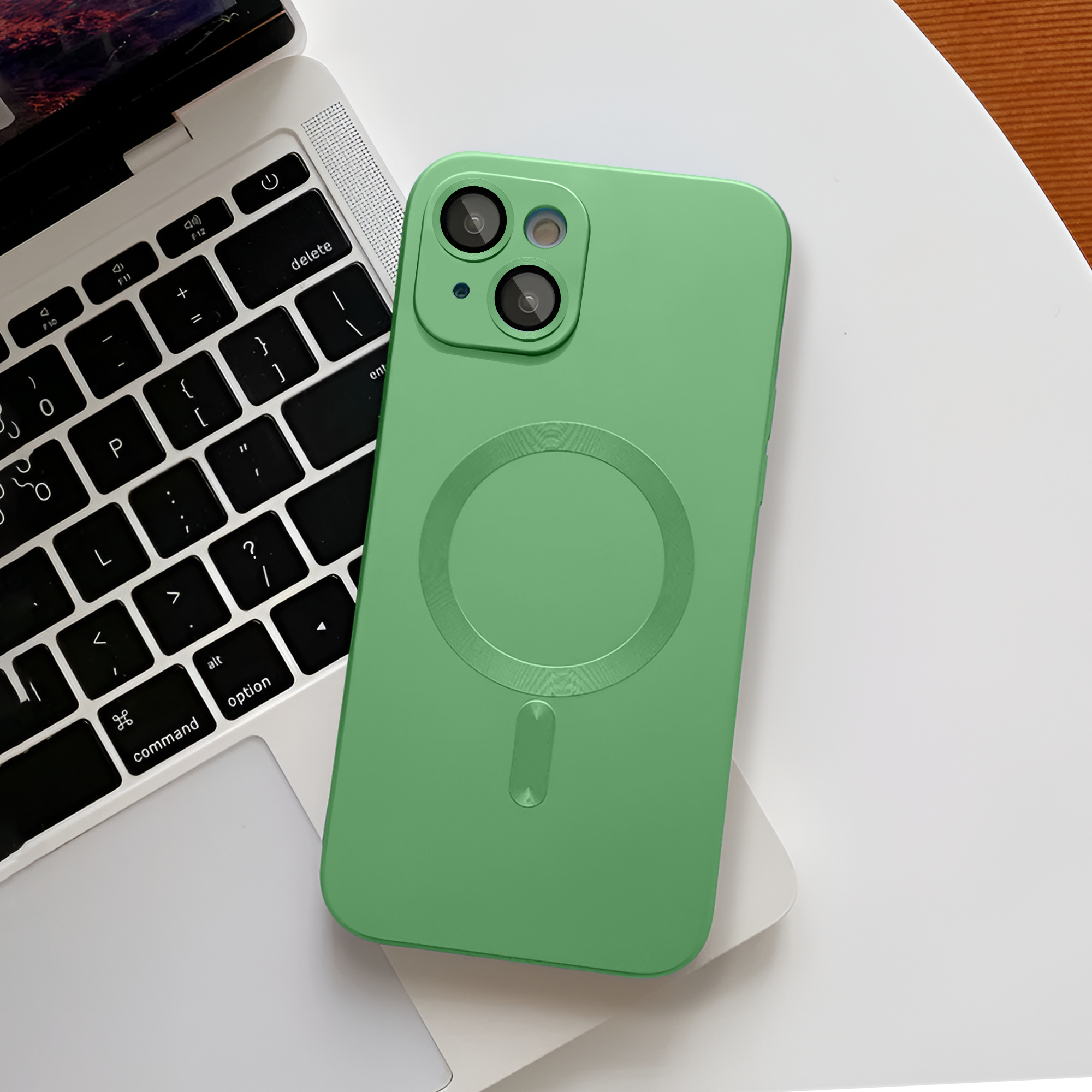 iPhone 15 Soft Matte Finish MagSafe Case