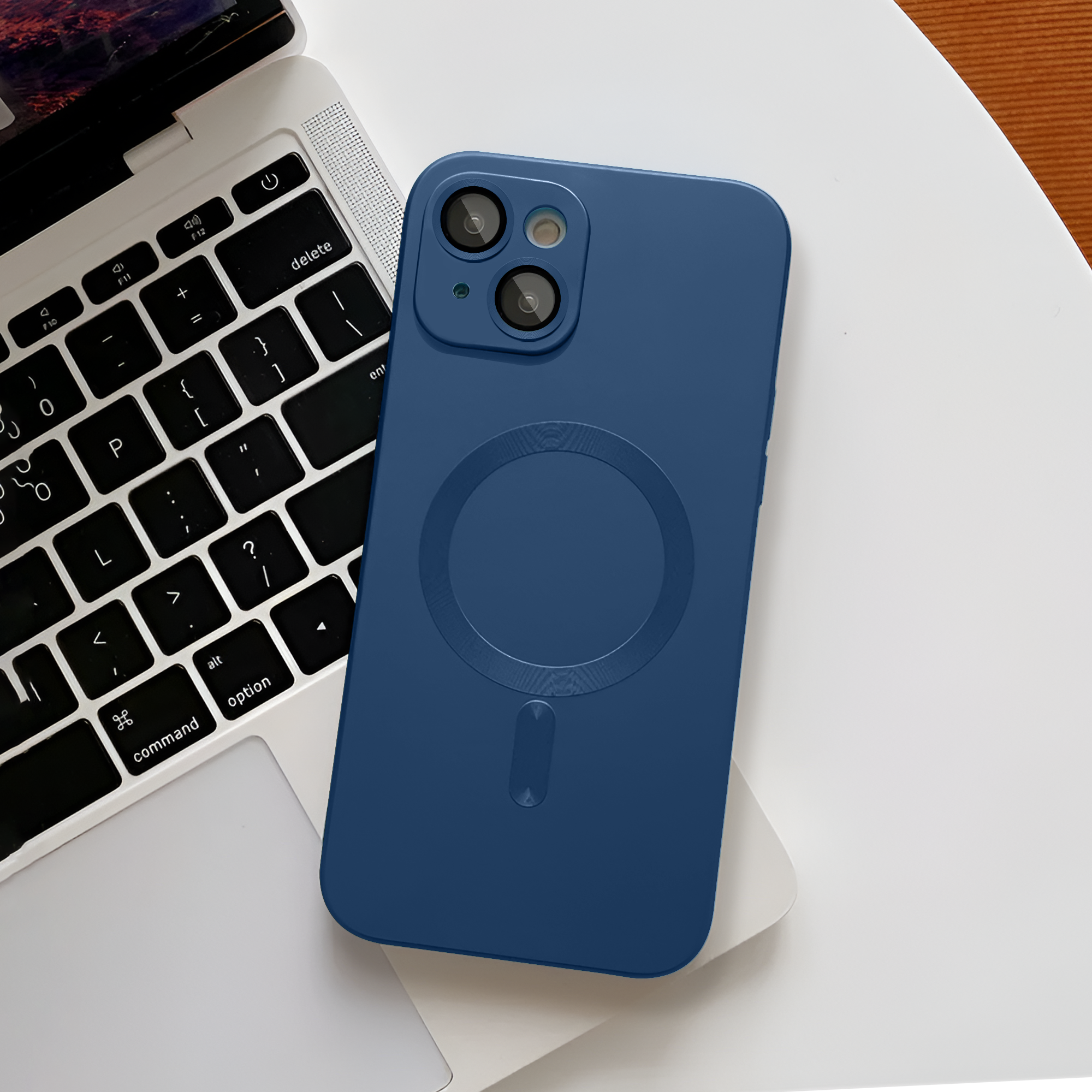 iPhone 15 Soft Matte Finish MagSafe Case