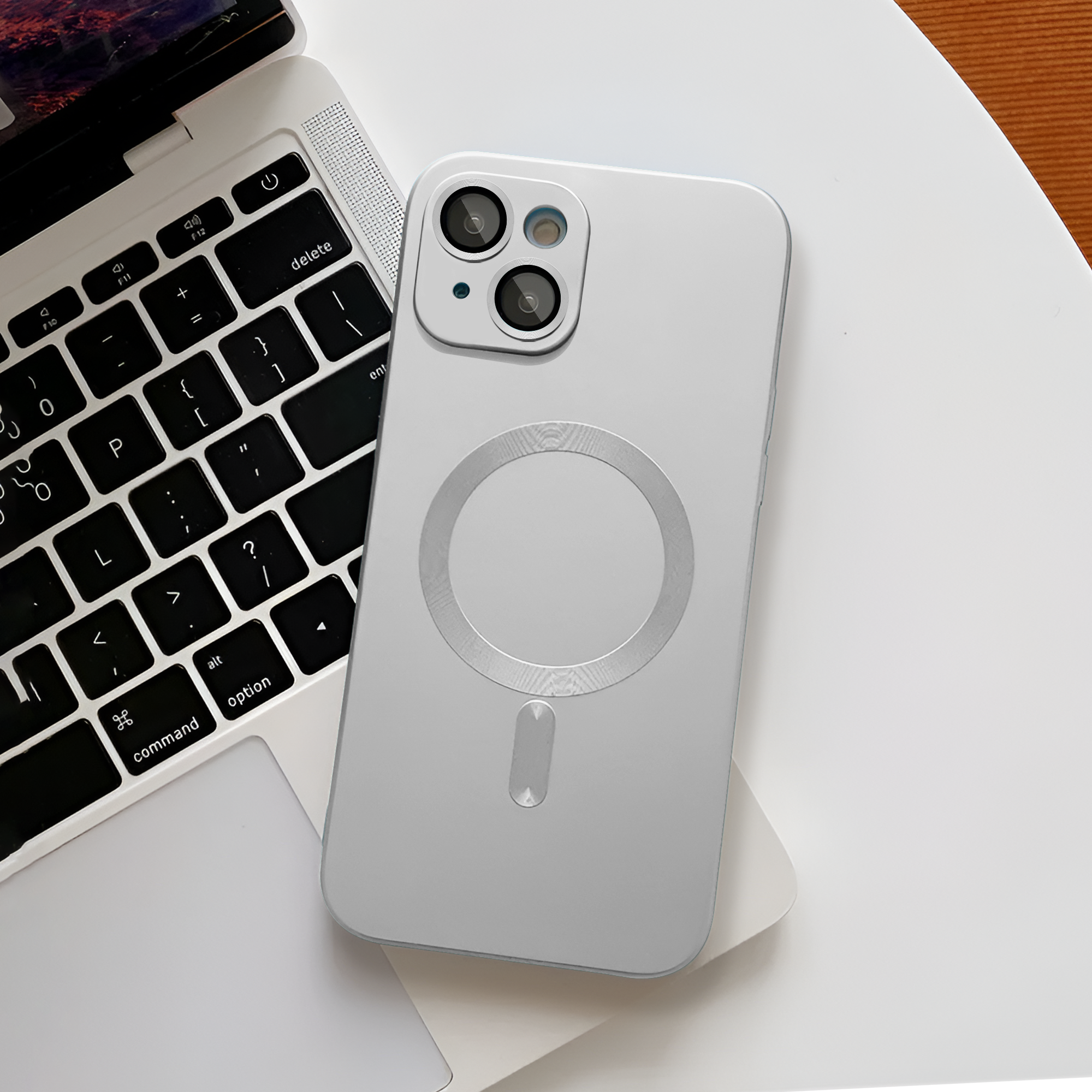 iPhone 15 Soft Matte Finish MagSafe Case