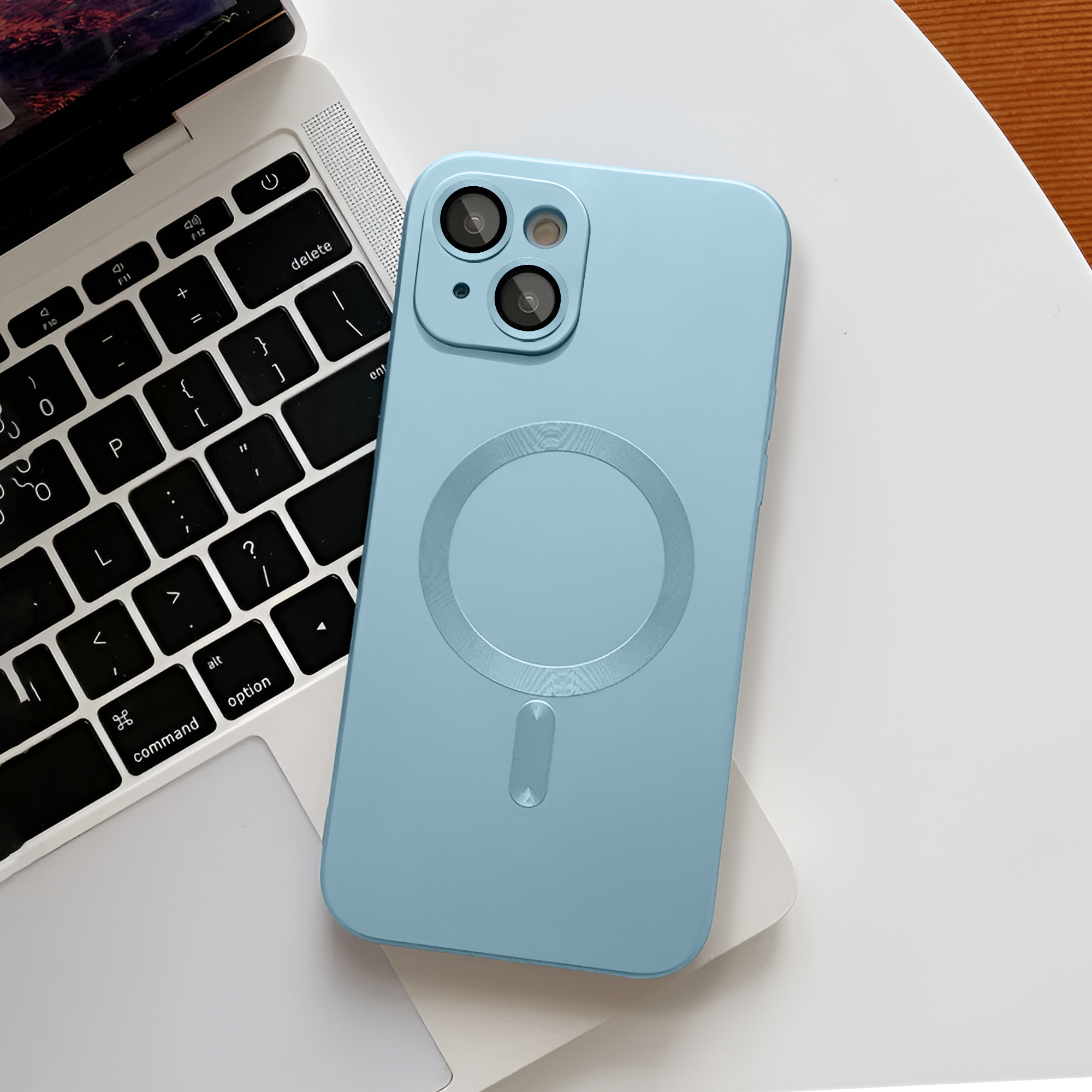 iPhone 15 Soft Matte Finish MagSafe Case