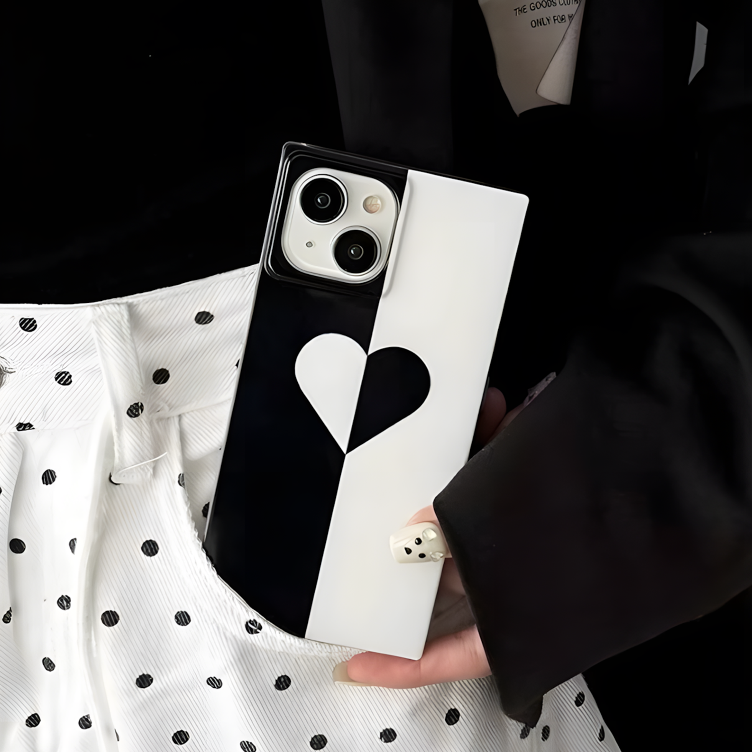 iPhone 14 Dual Tone Heart Case
