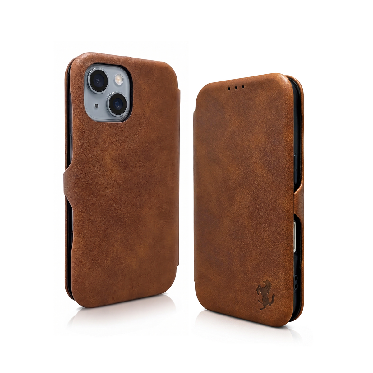 iPhone Premium Leather Flip Case