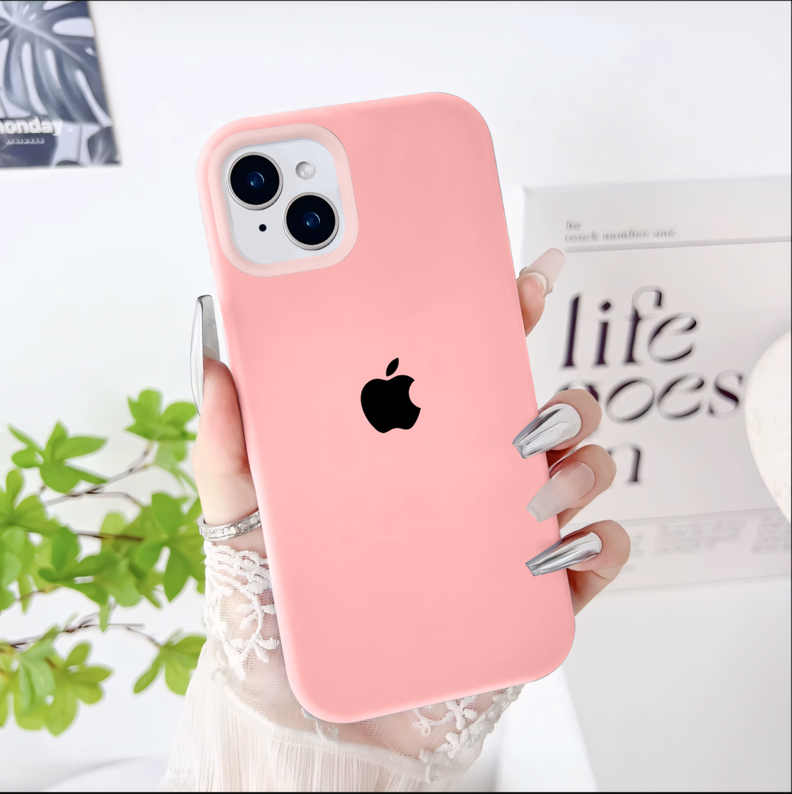 iPhone 15 Neon Cloud Silicone Case