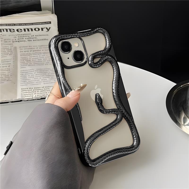 iPhone 15 3D SnakeGrip Shockproof Case