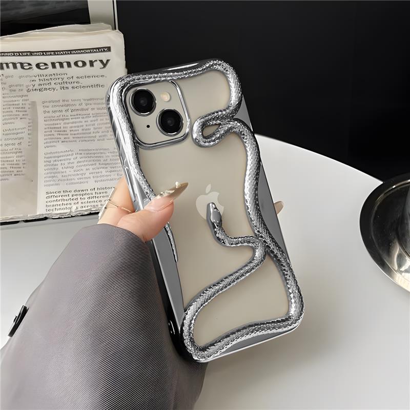 iPhone 15 3D SnakeGrip Shockproof Case
