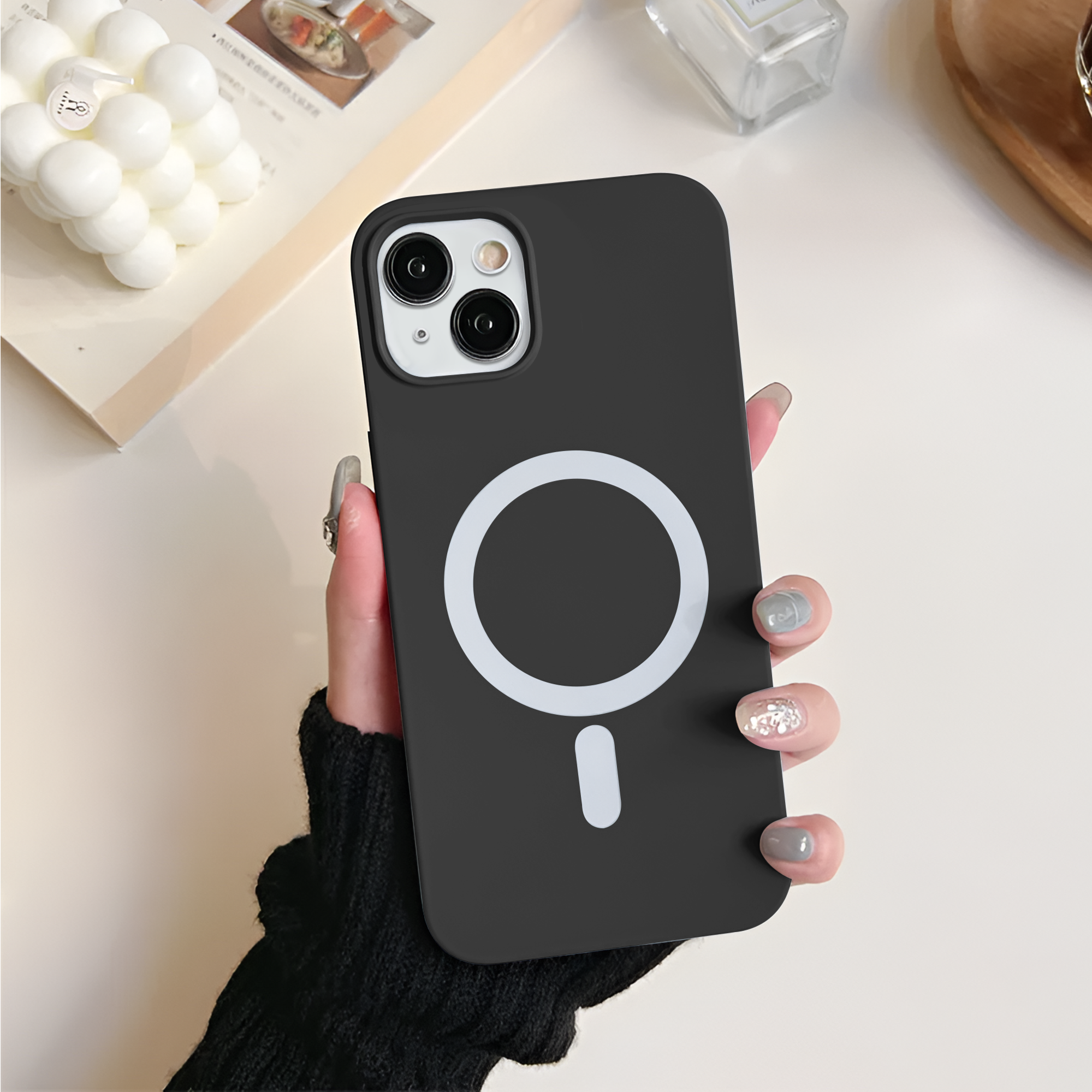 iPhone 15 Soft Silicone MagSafe Case