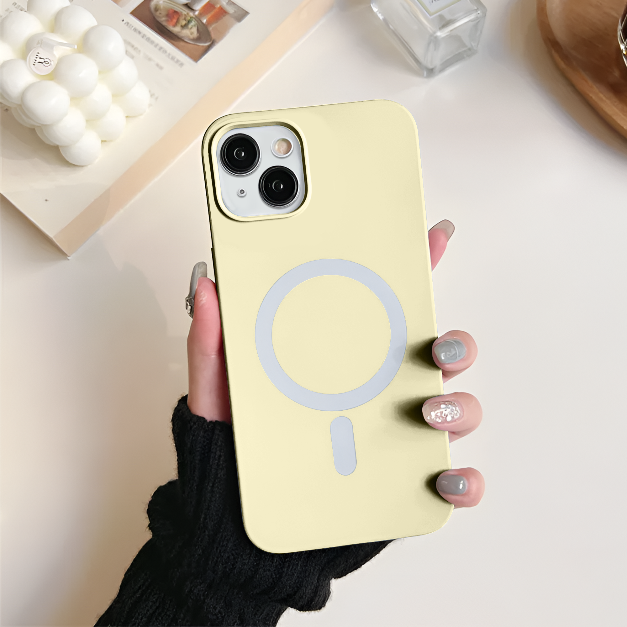 iPhone 15 Soft Silicone MagSafe Case