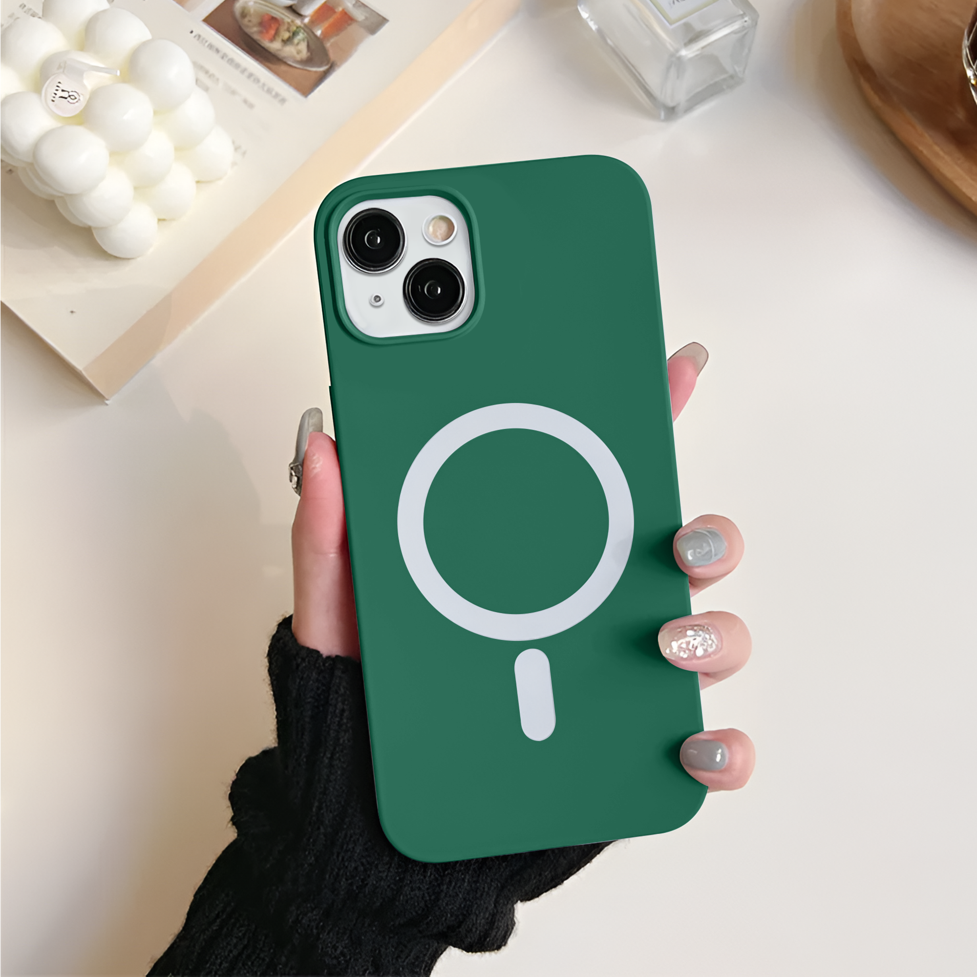 iPhone 15 Soft Silicone MagSafe Case