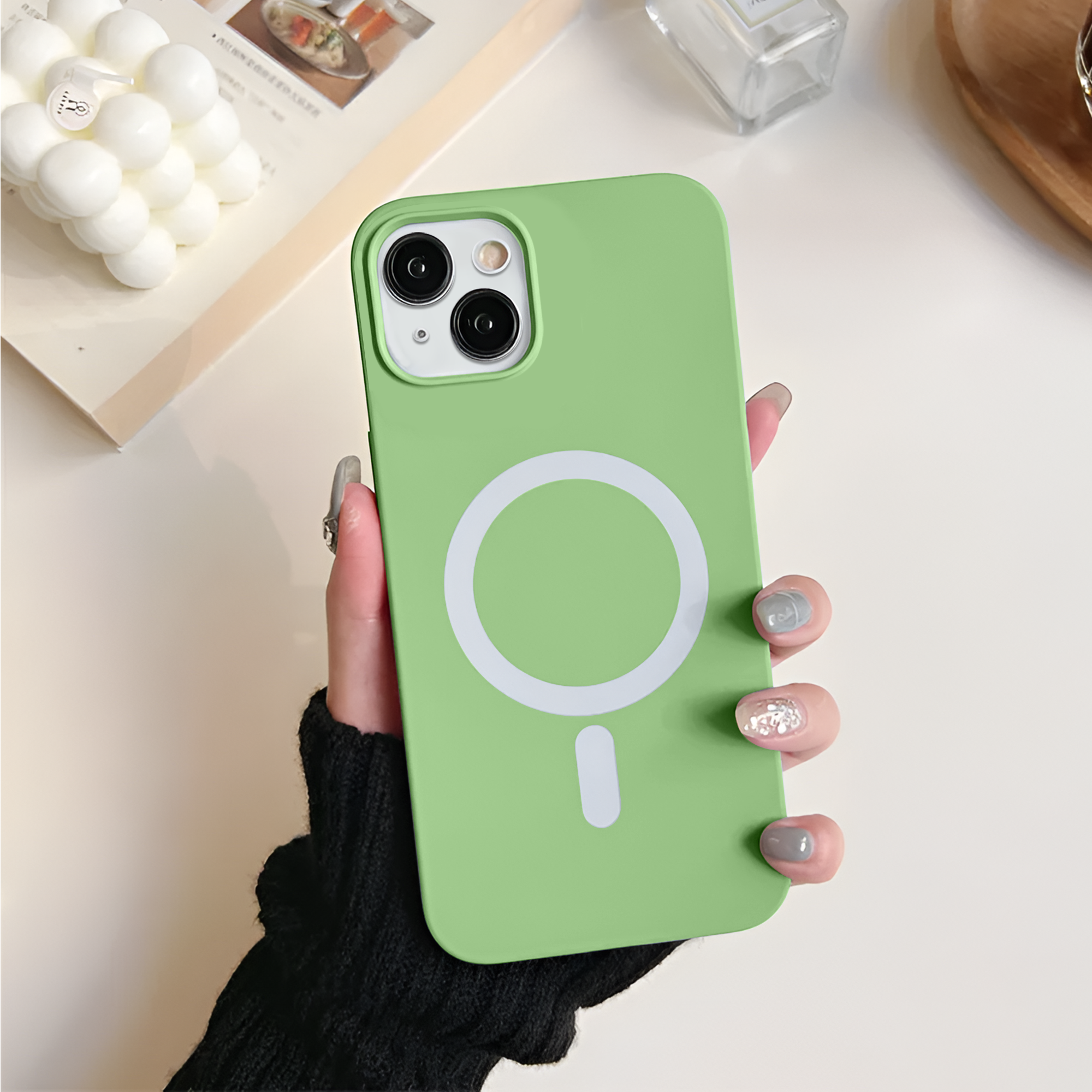 iPhone 15 Soft Silicone MagSafe Case