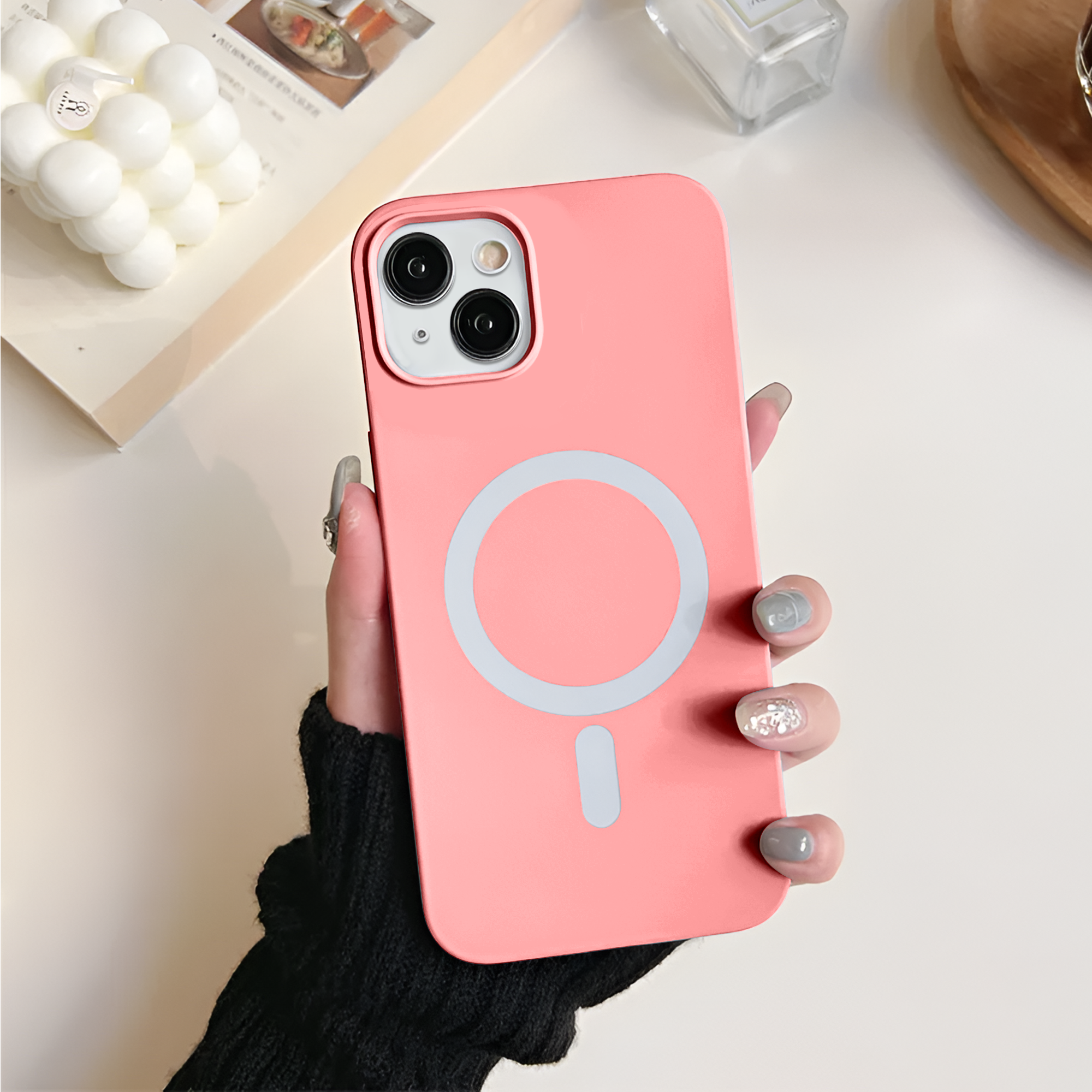 iPhone 15 Soft Silicone MagSafe Case