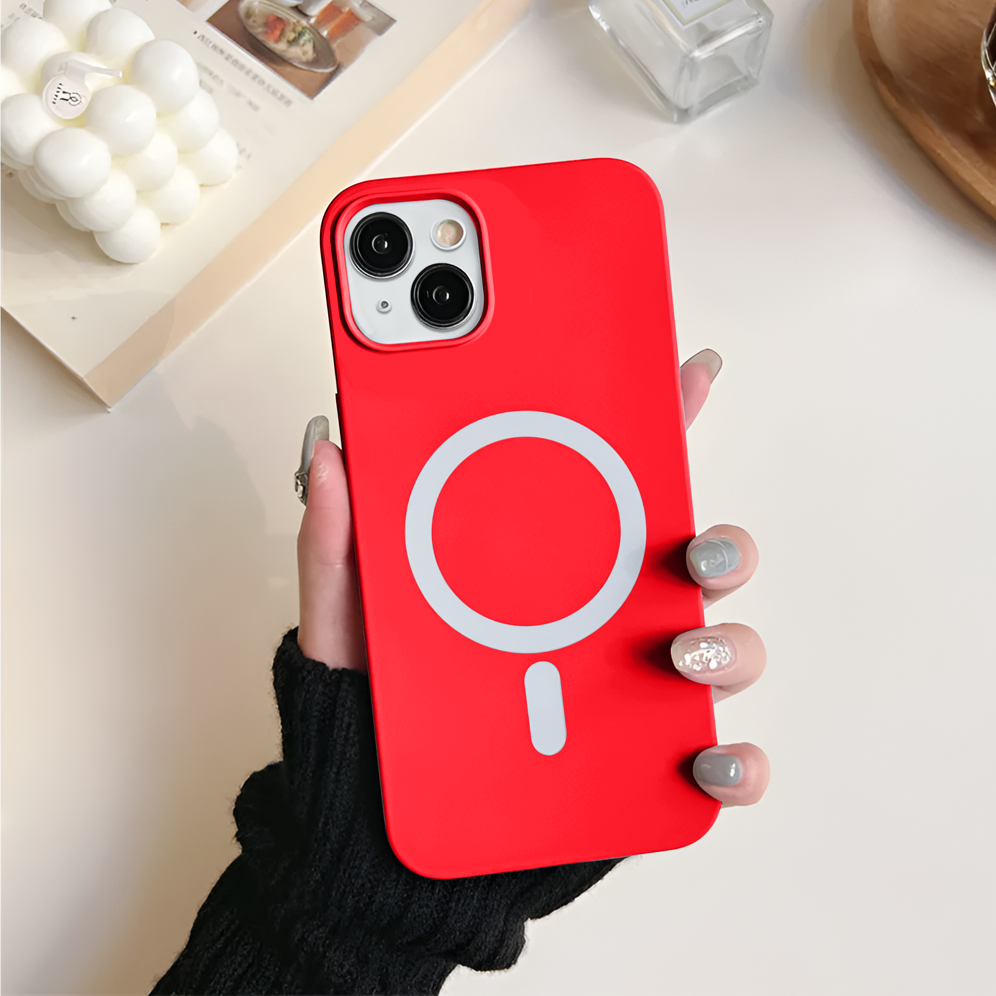 iPhone 15 Soft Silicone MagSafe Case