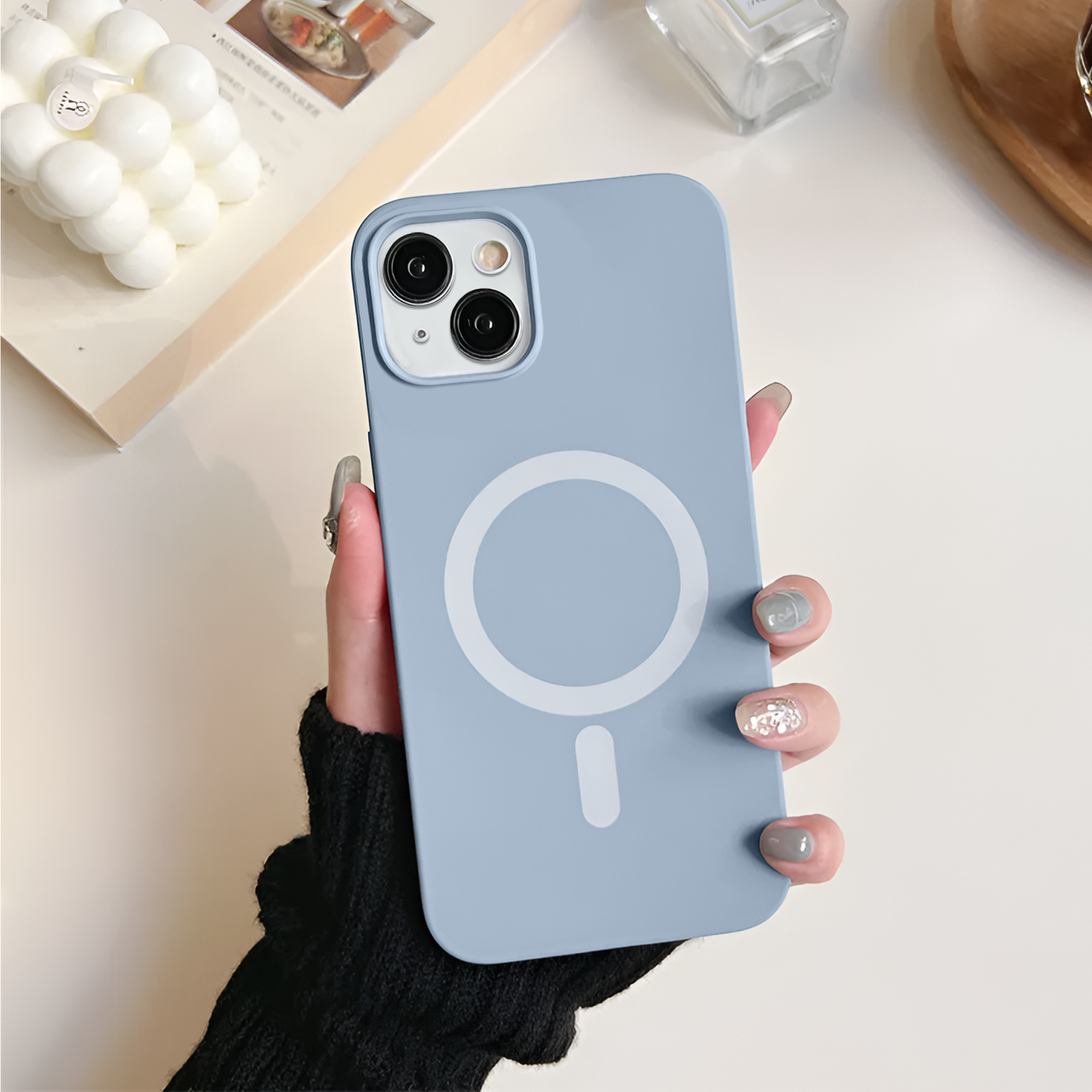 iPhone 15 Soft Silicone MagSafe Case