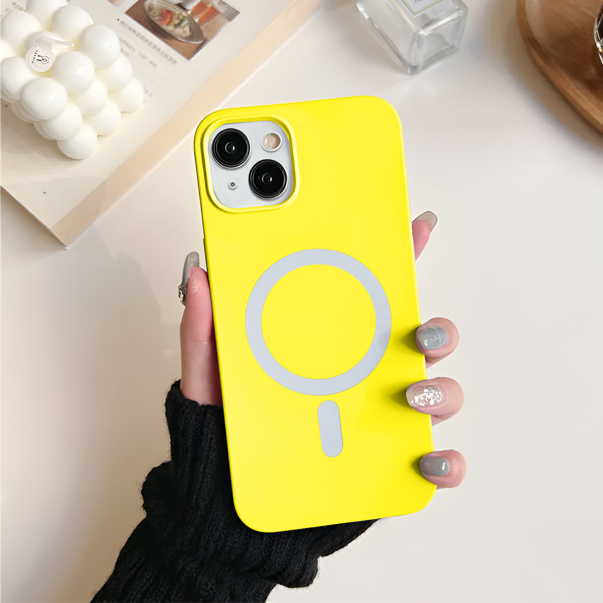 iPhone 15 Soft Silicone MagSafe Case