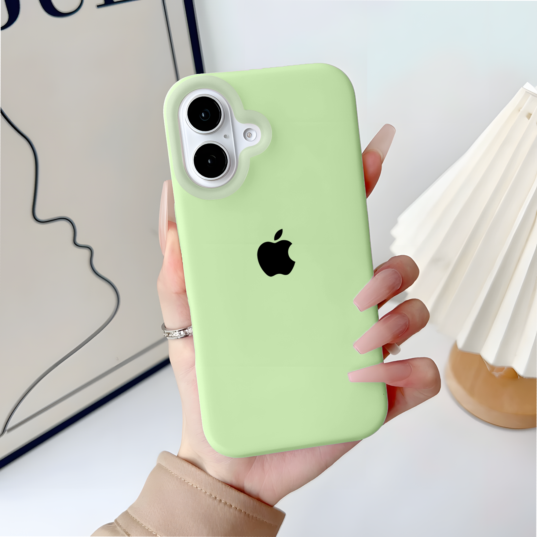 iPhone 16 Neon Cloud Silicone Case