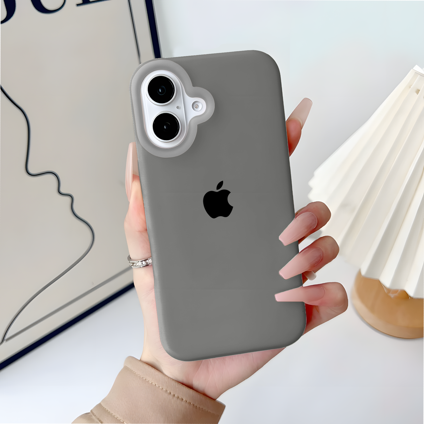 iPhone 16 Neon Cloud Silicone Case