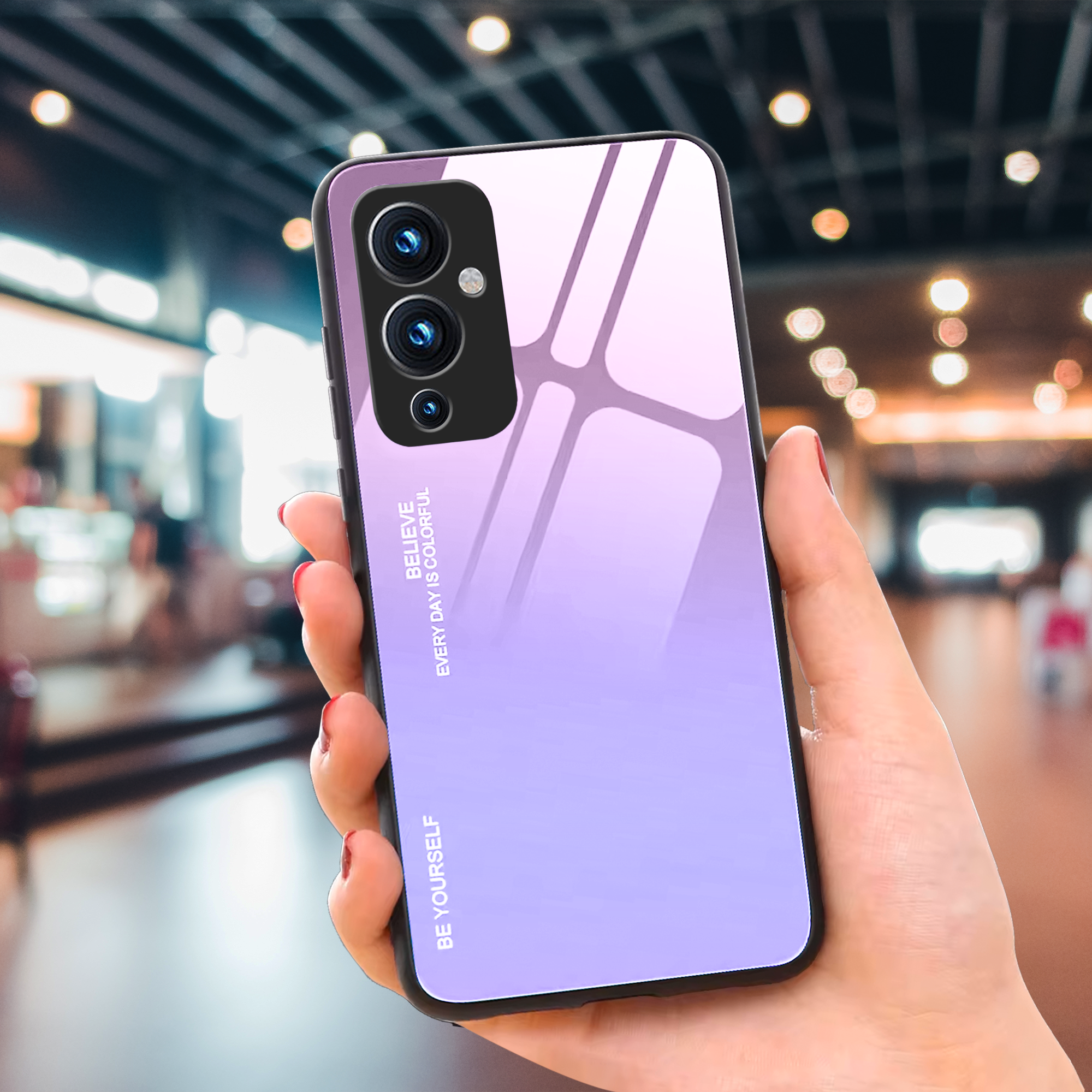 OnePlus 9 Gradient Glass Case
