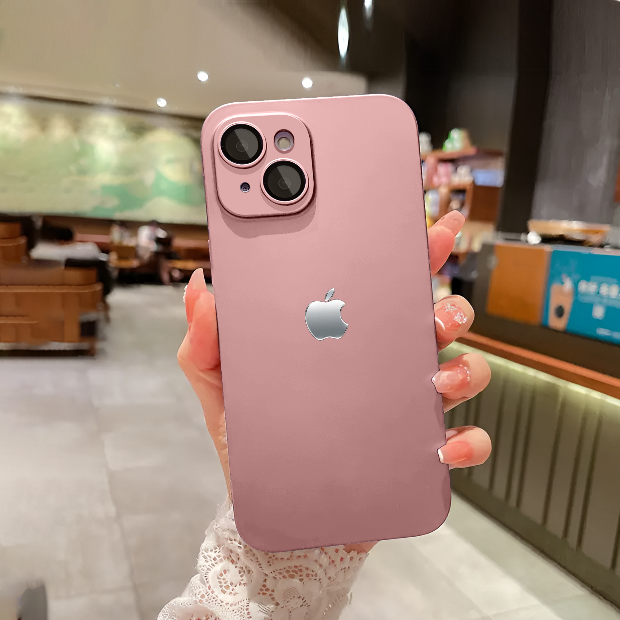 iPhone 15 Solid Matte Finish Case