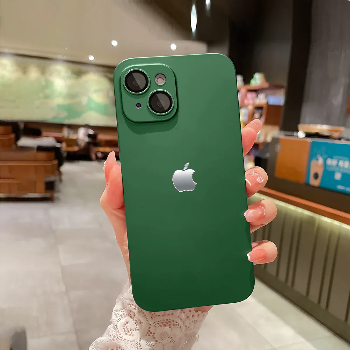 iPhone 15 Solid Matte Finish Case