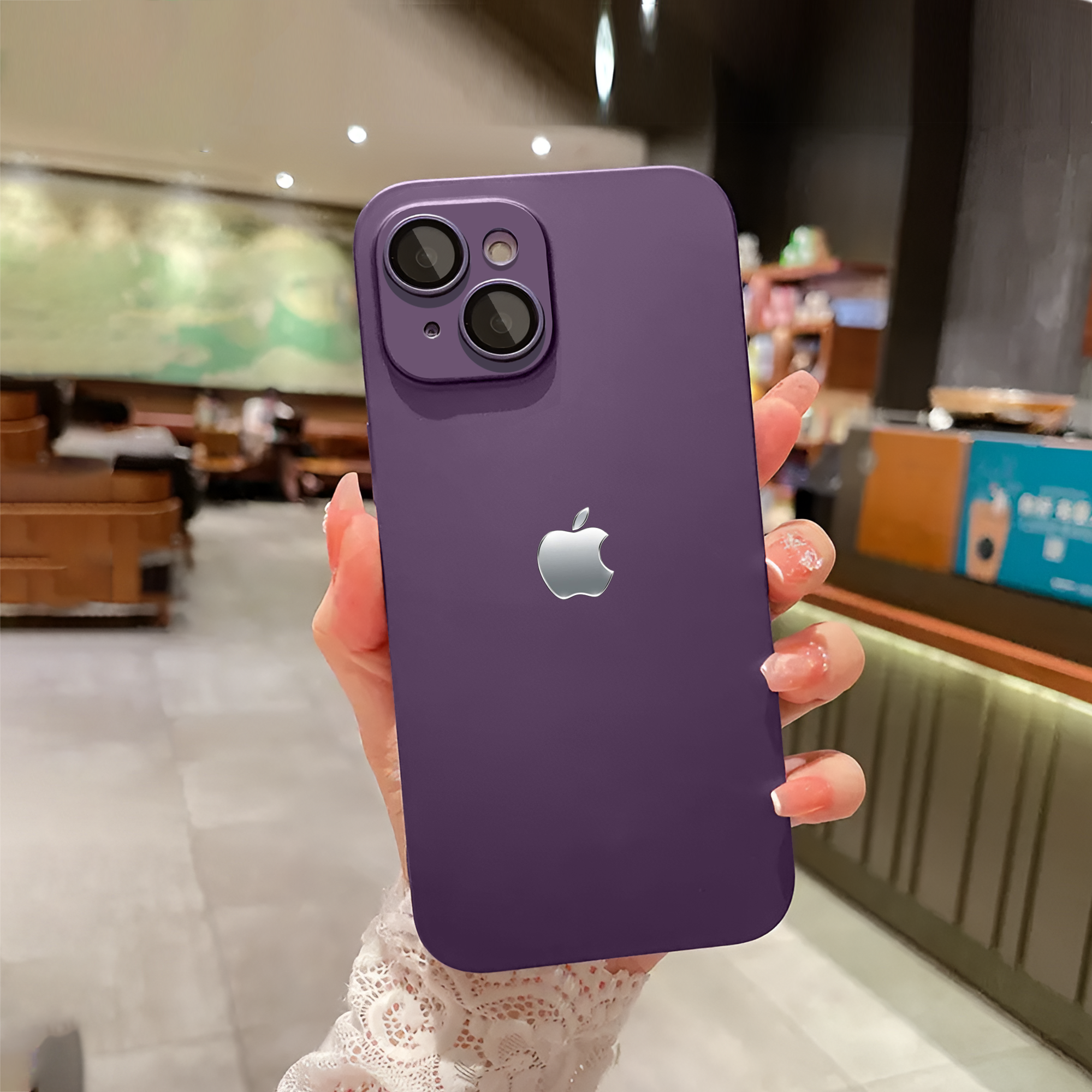 iPhone 15 Solid Matte Finish Case