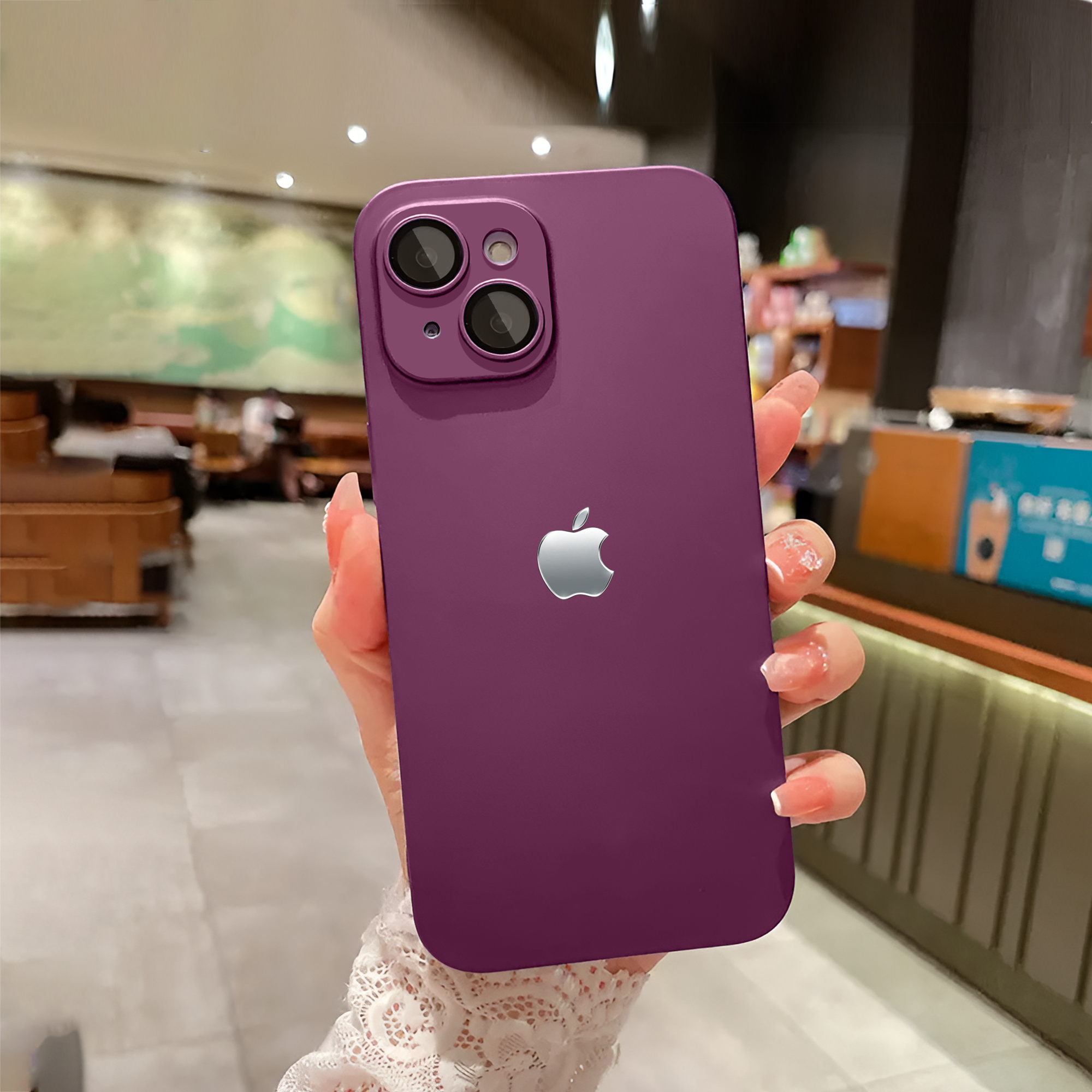 iPhone 15 Plus Solid Matte Finish Case