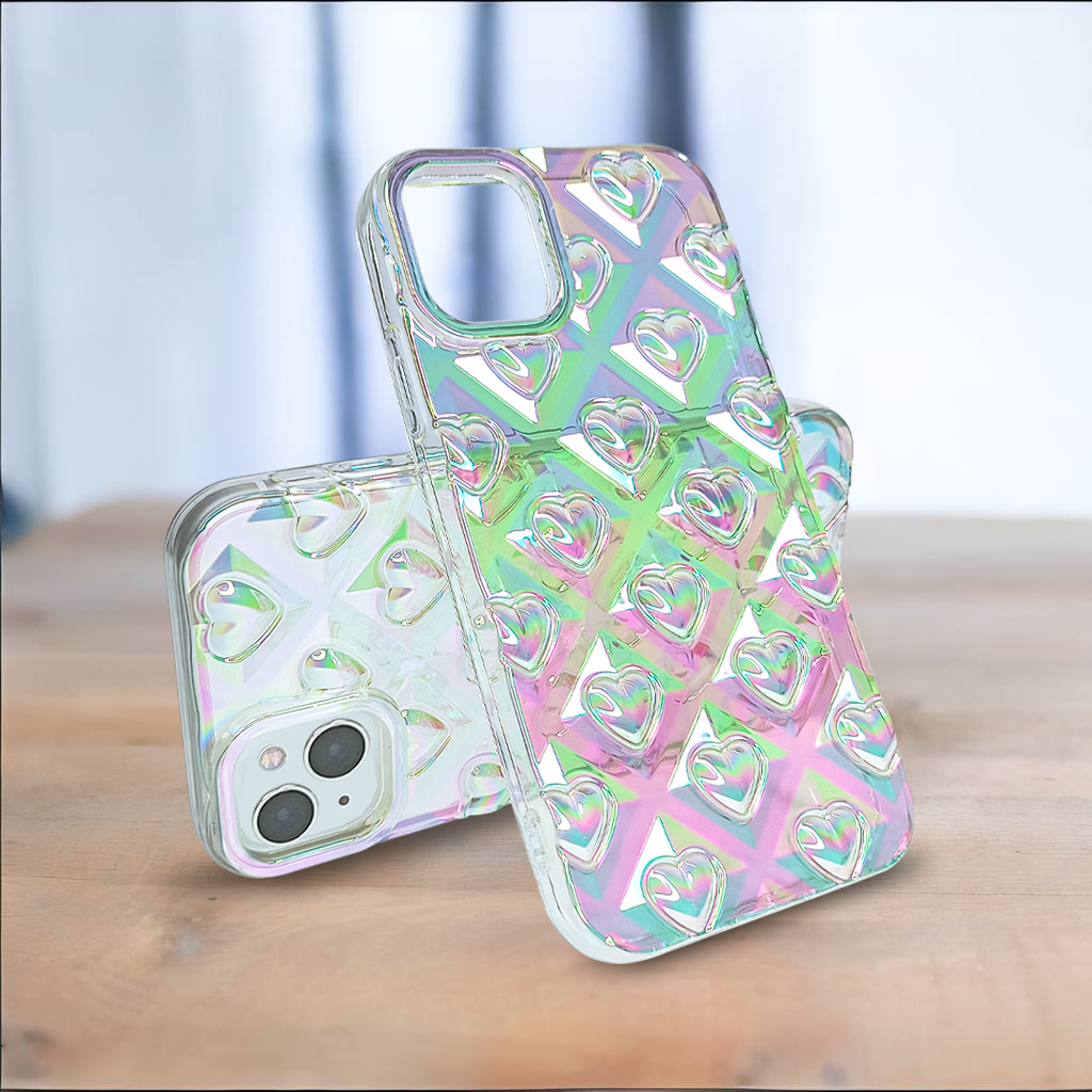 iPhone 13 Glossy Heart Case