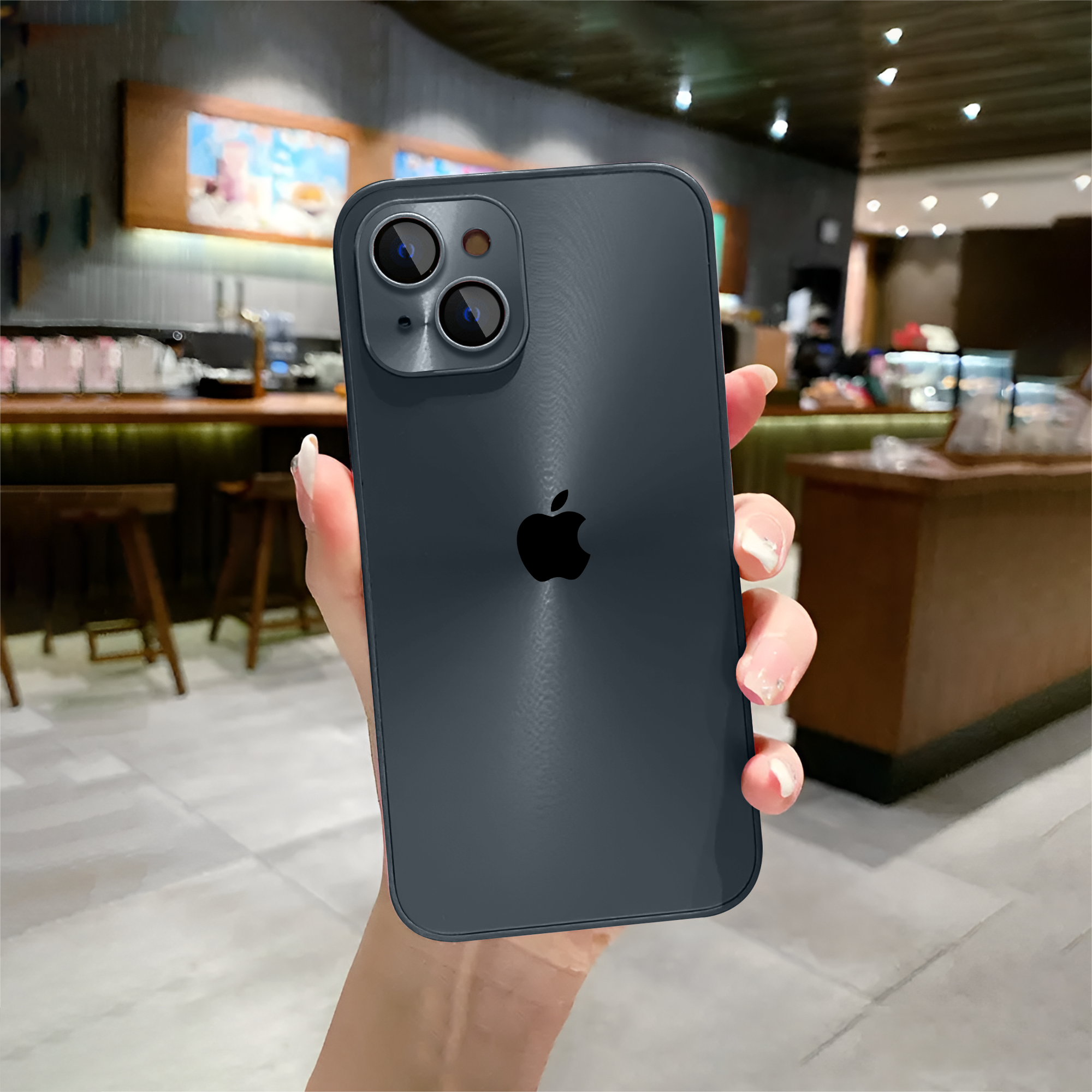 iPhone 15 Plus Polished Metal Finish Case