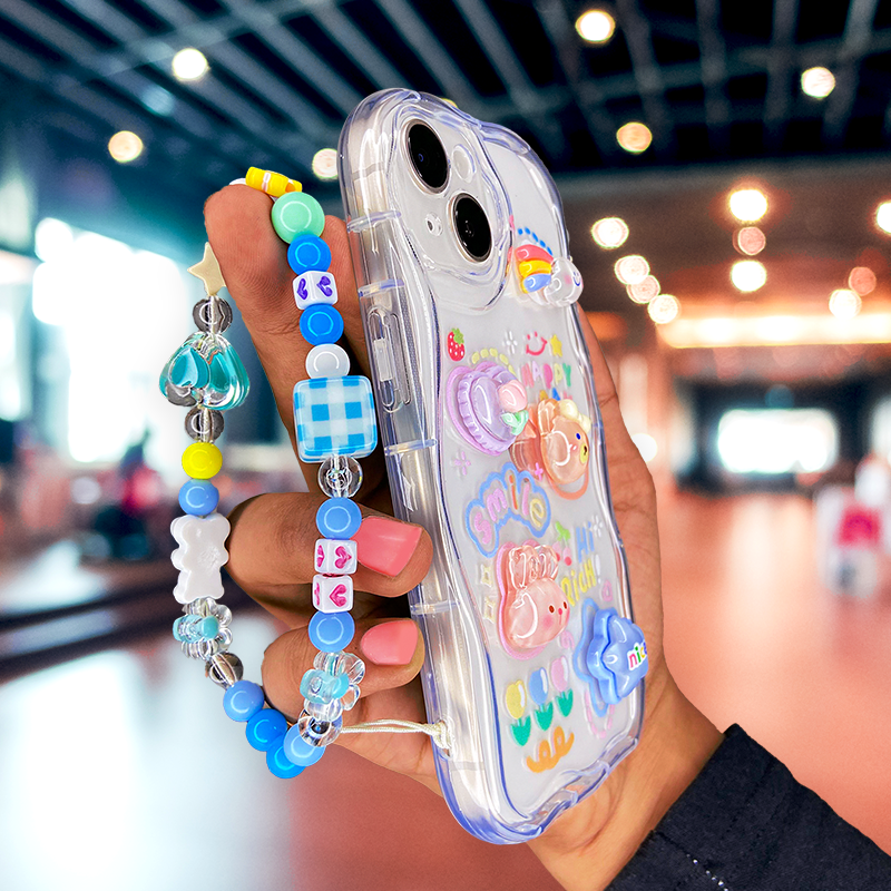 iPhone 13 Happy Smile Bracelet Case