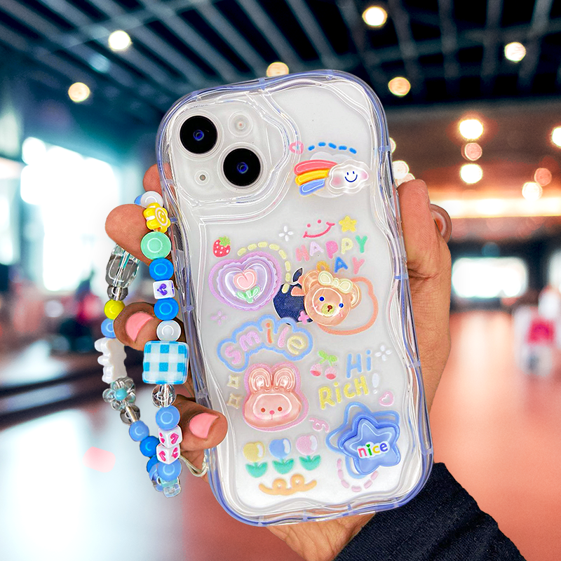 iPhone 13 Happy Smile Bracelet Case