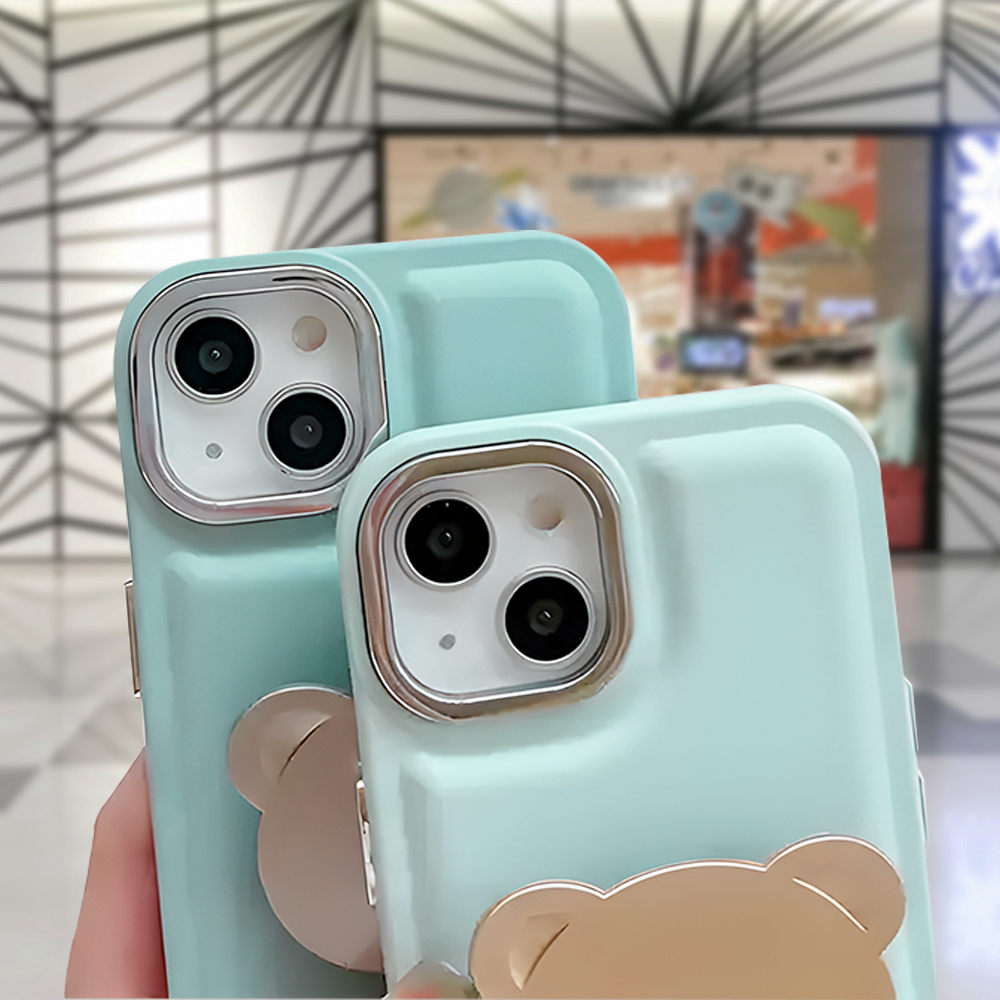 iPhone 13 Metallic Panda Silicone Case