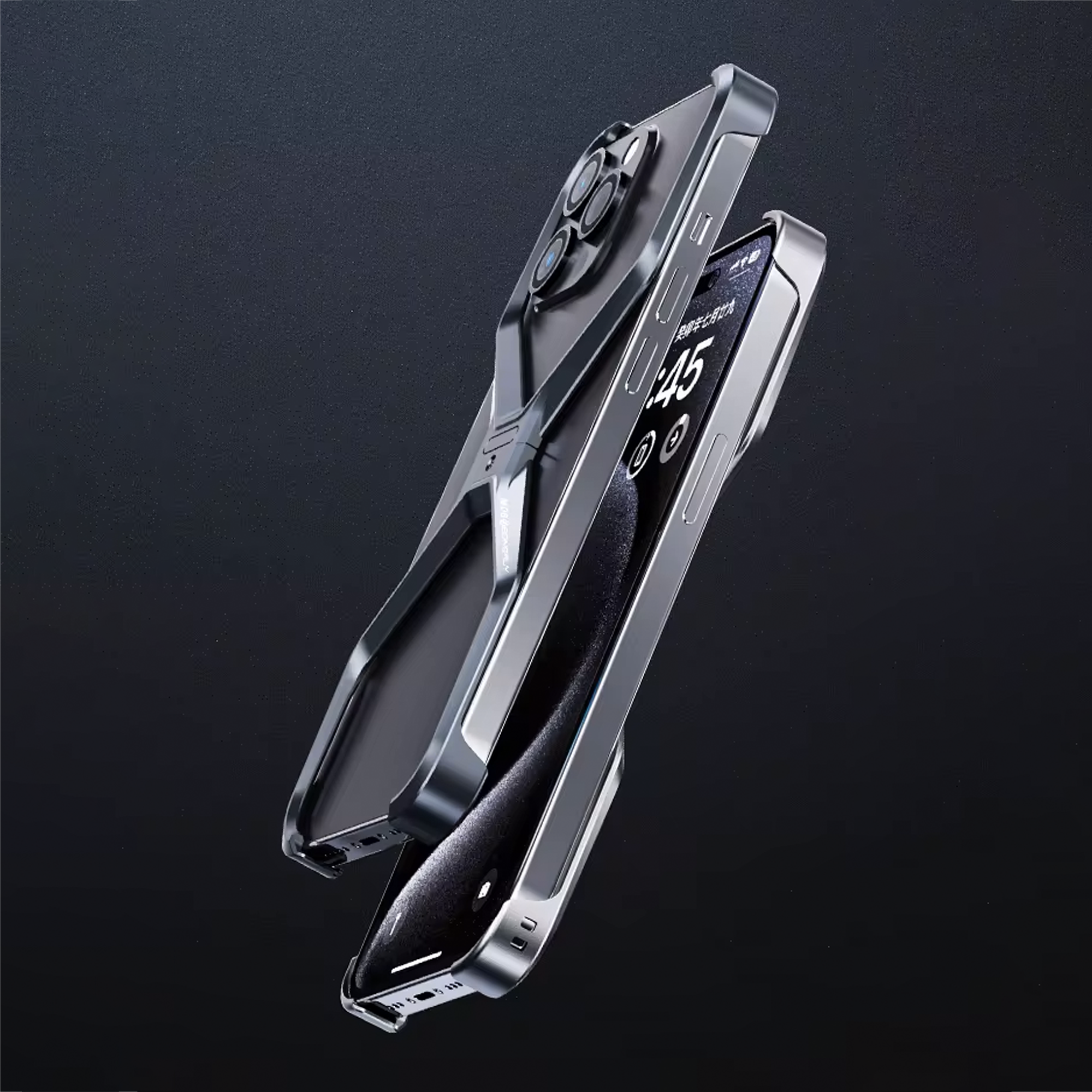 iPhone 15 Metal X Bumper Case