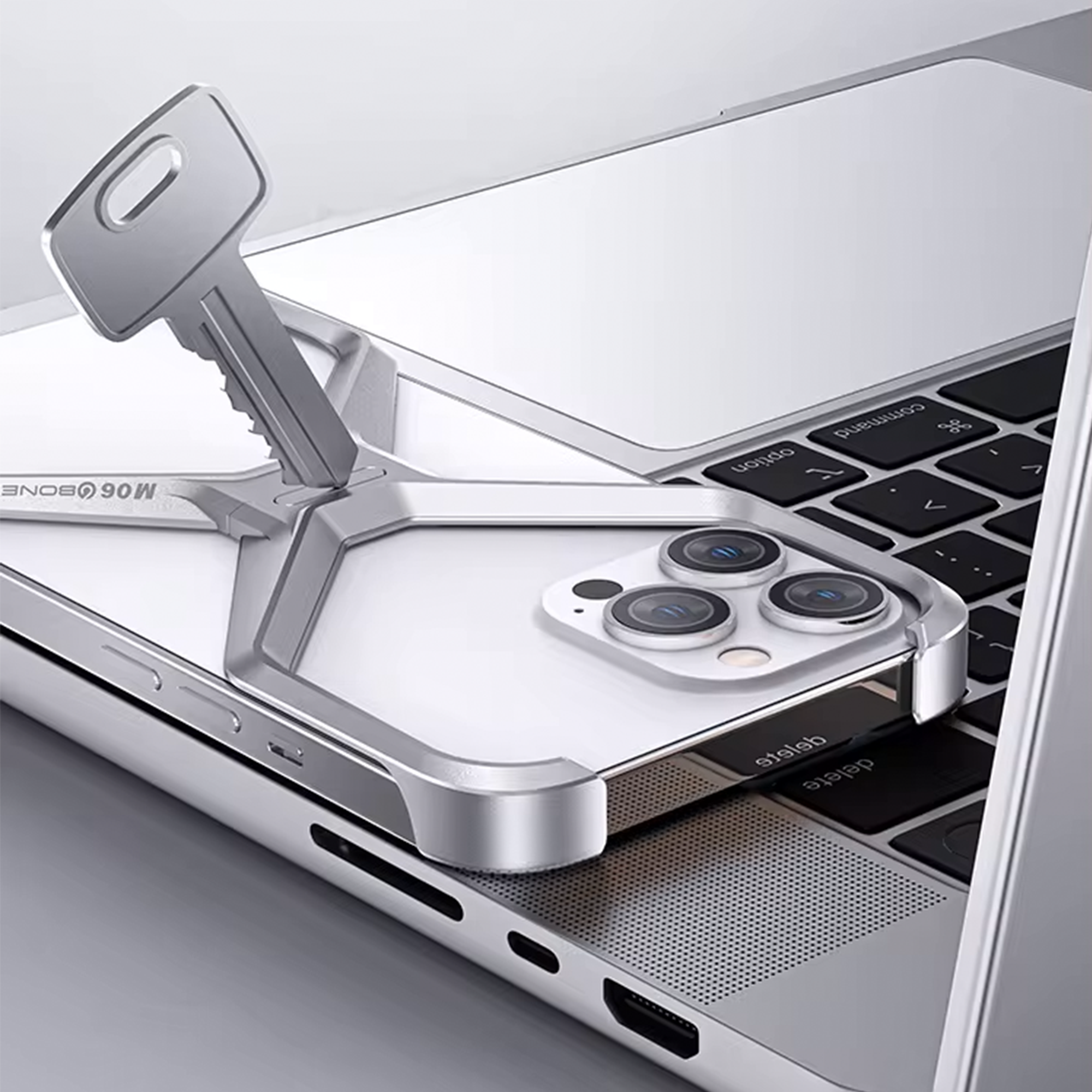 iPhone 15 Metal X Bumper Case