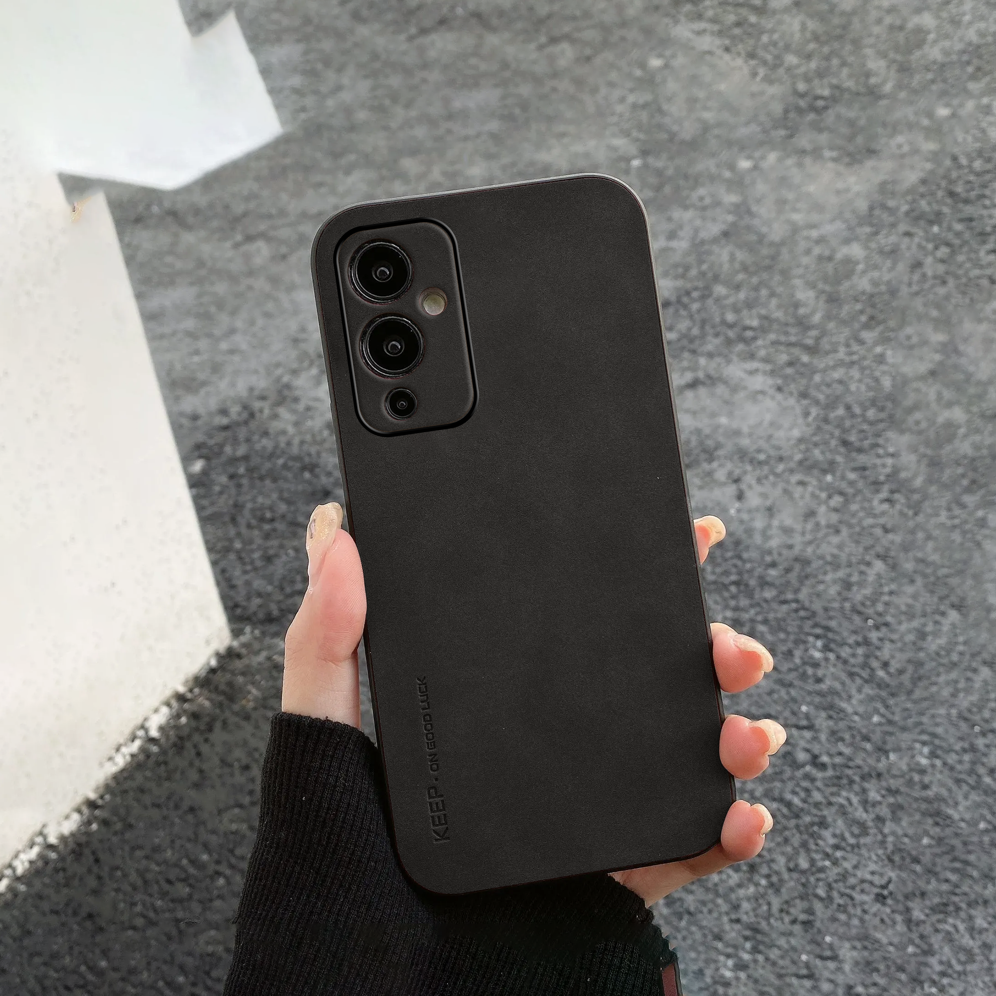 OnePlus 9 Leather Finish Case
