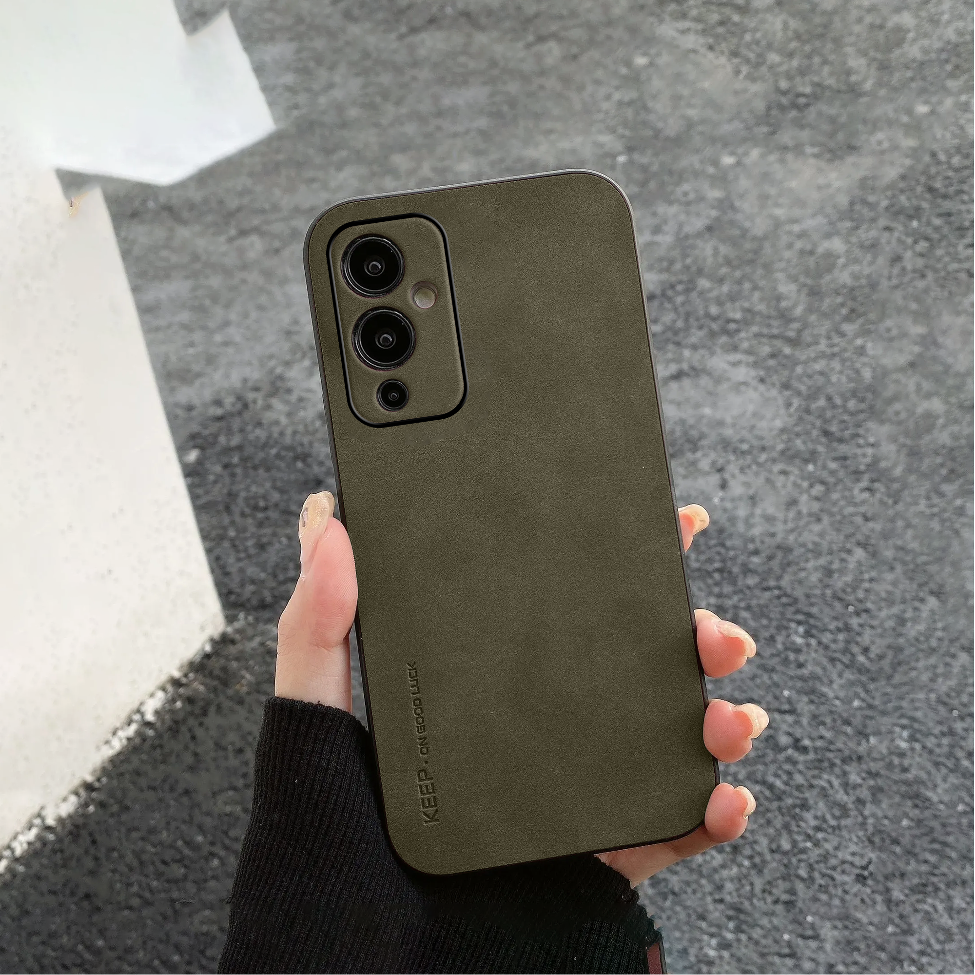 OnePlus 9 Leather Finish Case