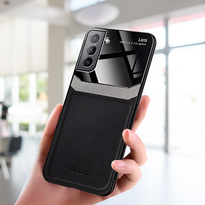 Samsung S21 FE Leather Fiberglass Case