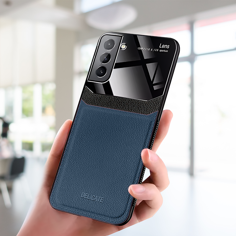 Samsung S21 FE Leather Fiberglass Case