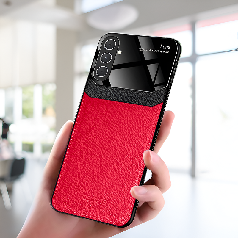 Samsung S23 FE Leather Fiberglass Case