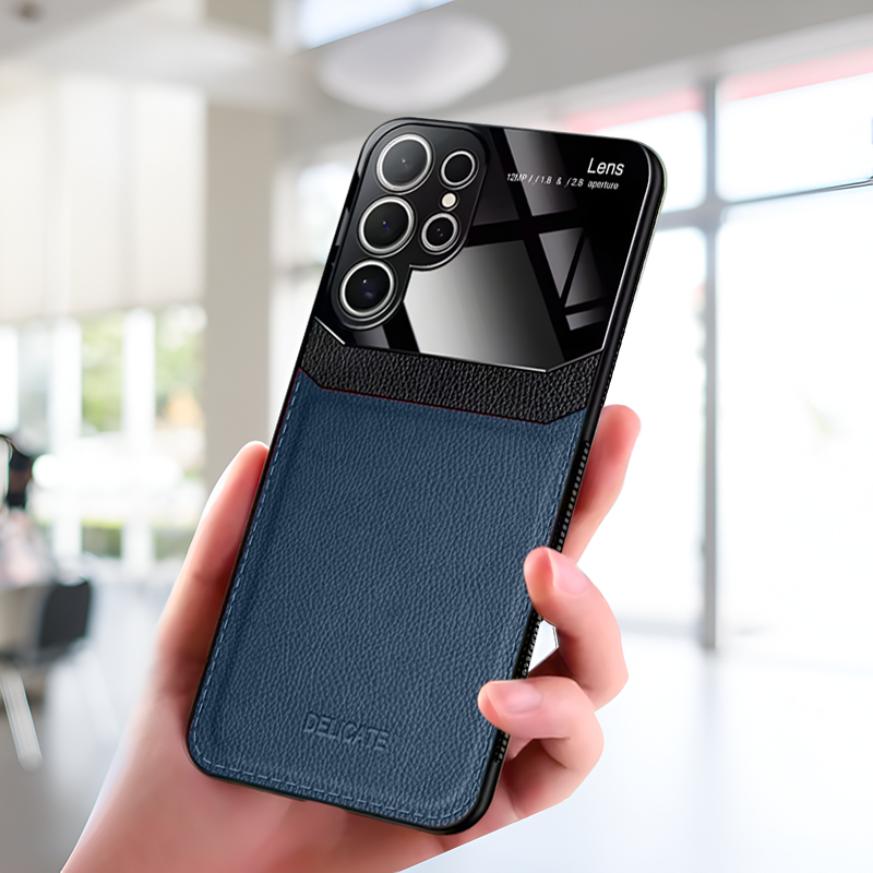 Samsung S23 Ultra Leather Fiberglass Case