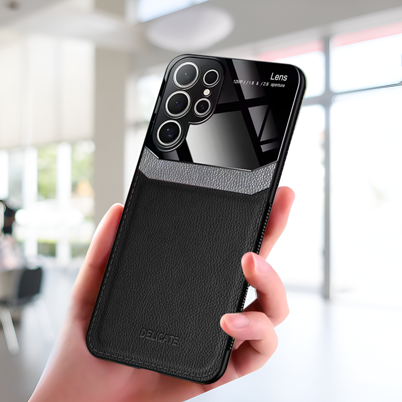 Samsung S23 Ultra Leather Fiberglass Case