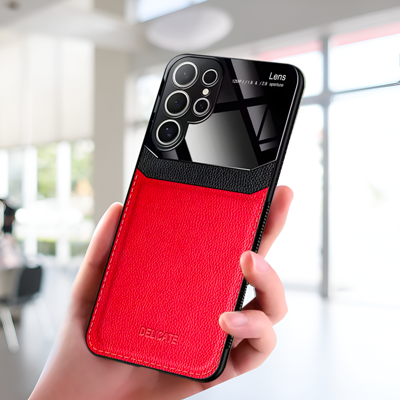 Samsung S23 Ultra Leather Fiberglass Case