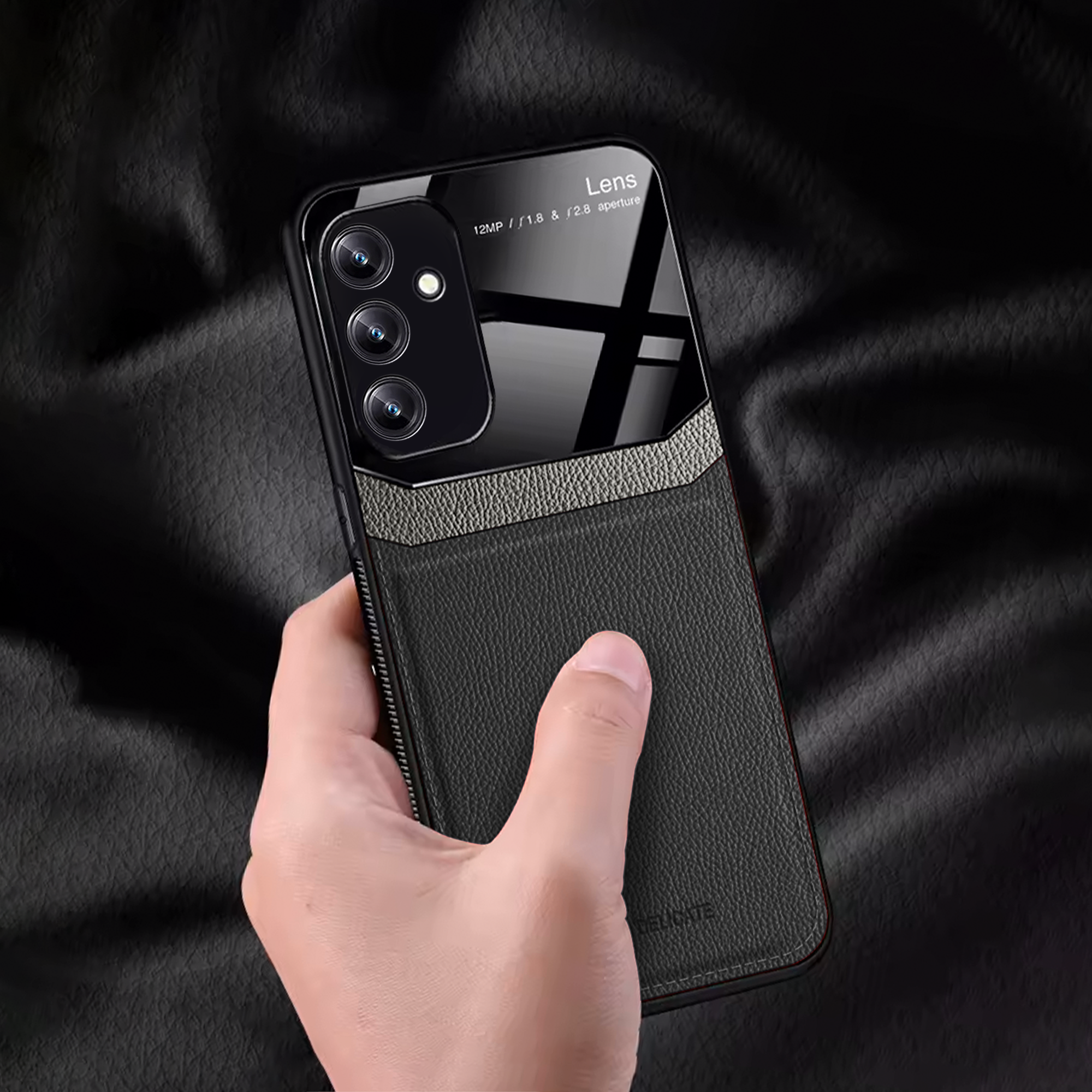 Galaxy A54 Leather Fiberglass Case