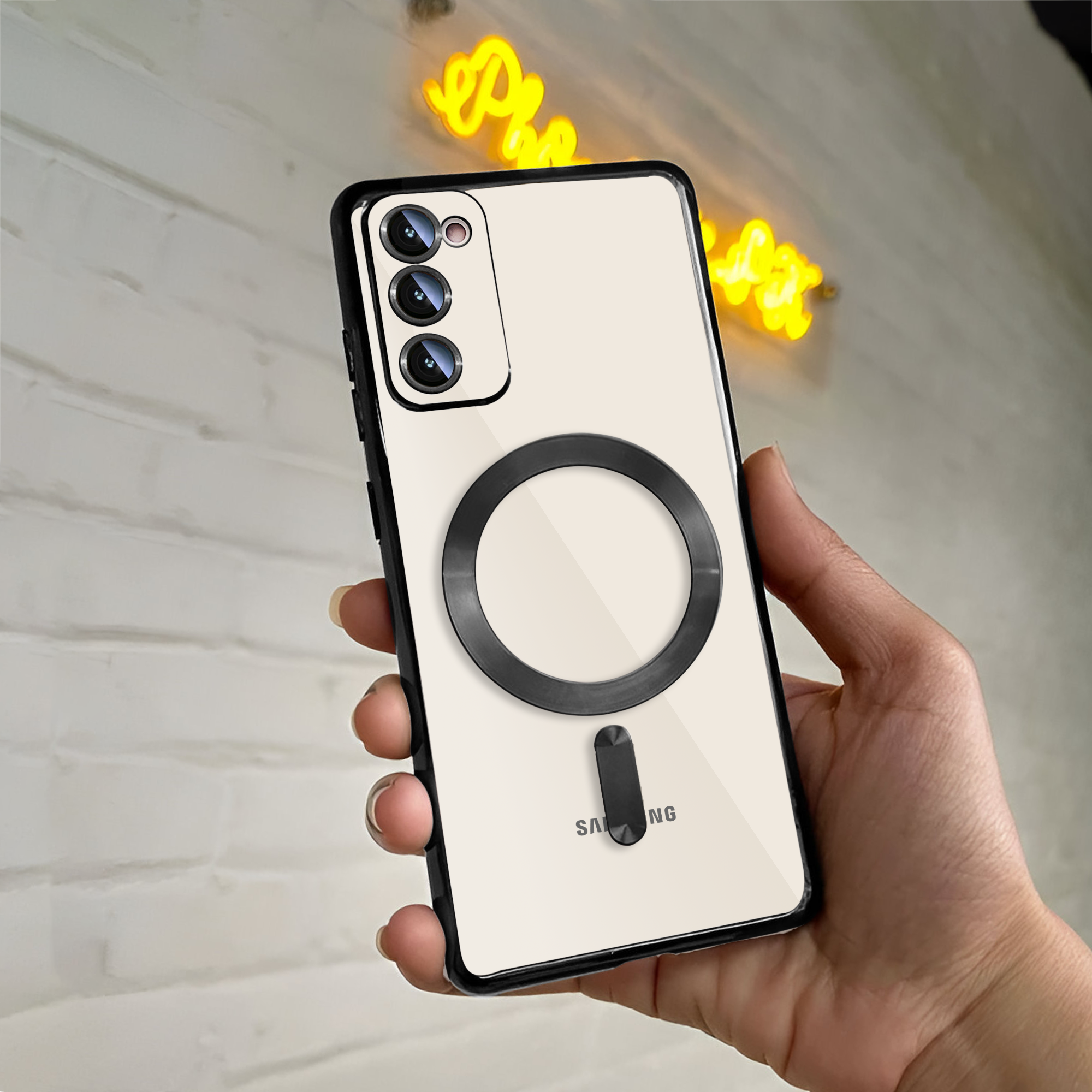 Samsung S20 FE Chrome Ring Case