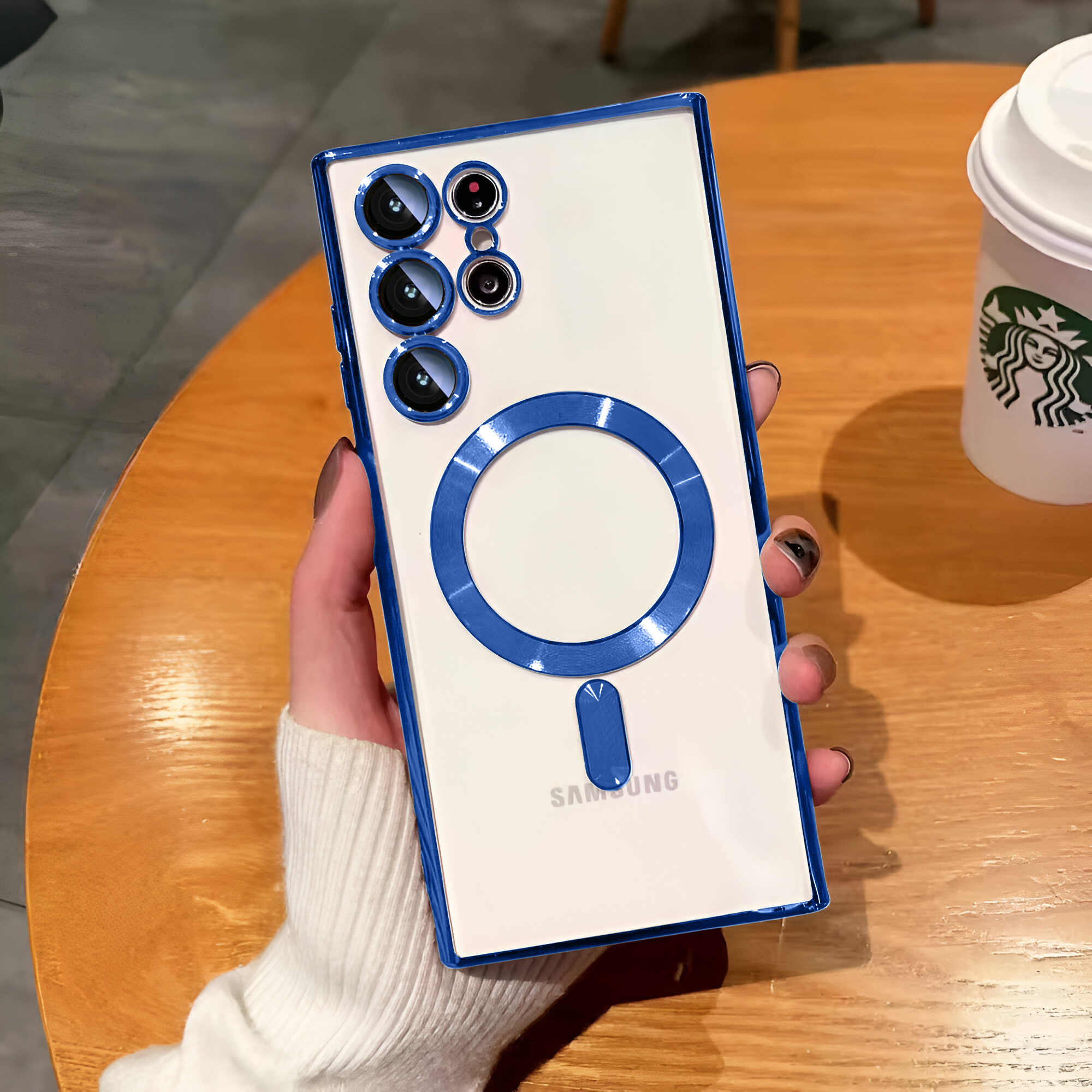 Samsung S23 Ultra Chrome Ring Case