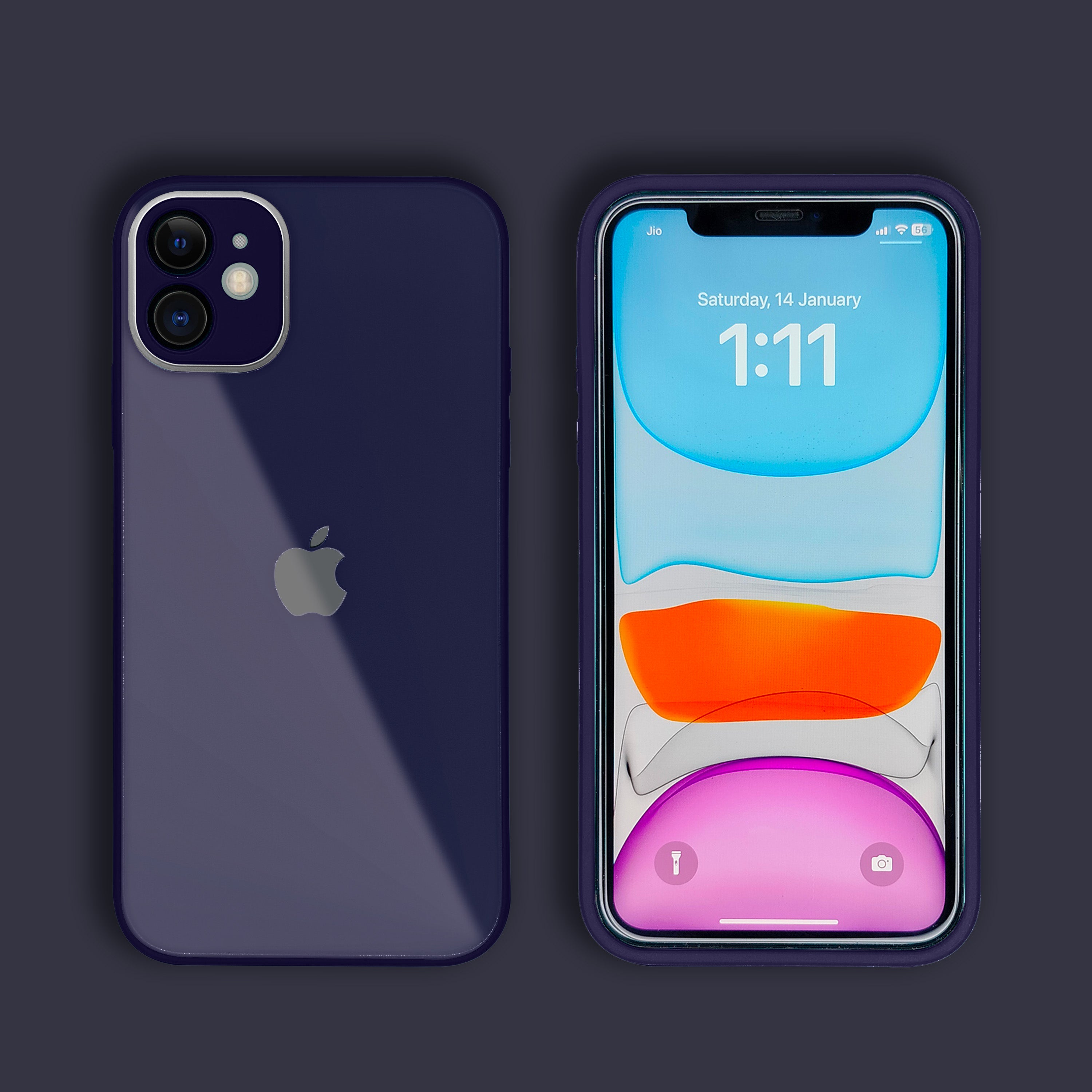 iPhone 11 Aqua Glass Camera Protector Case