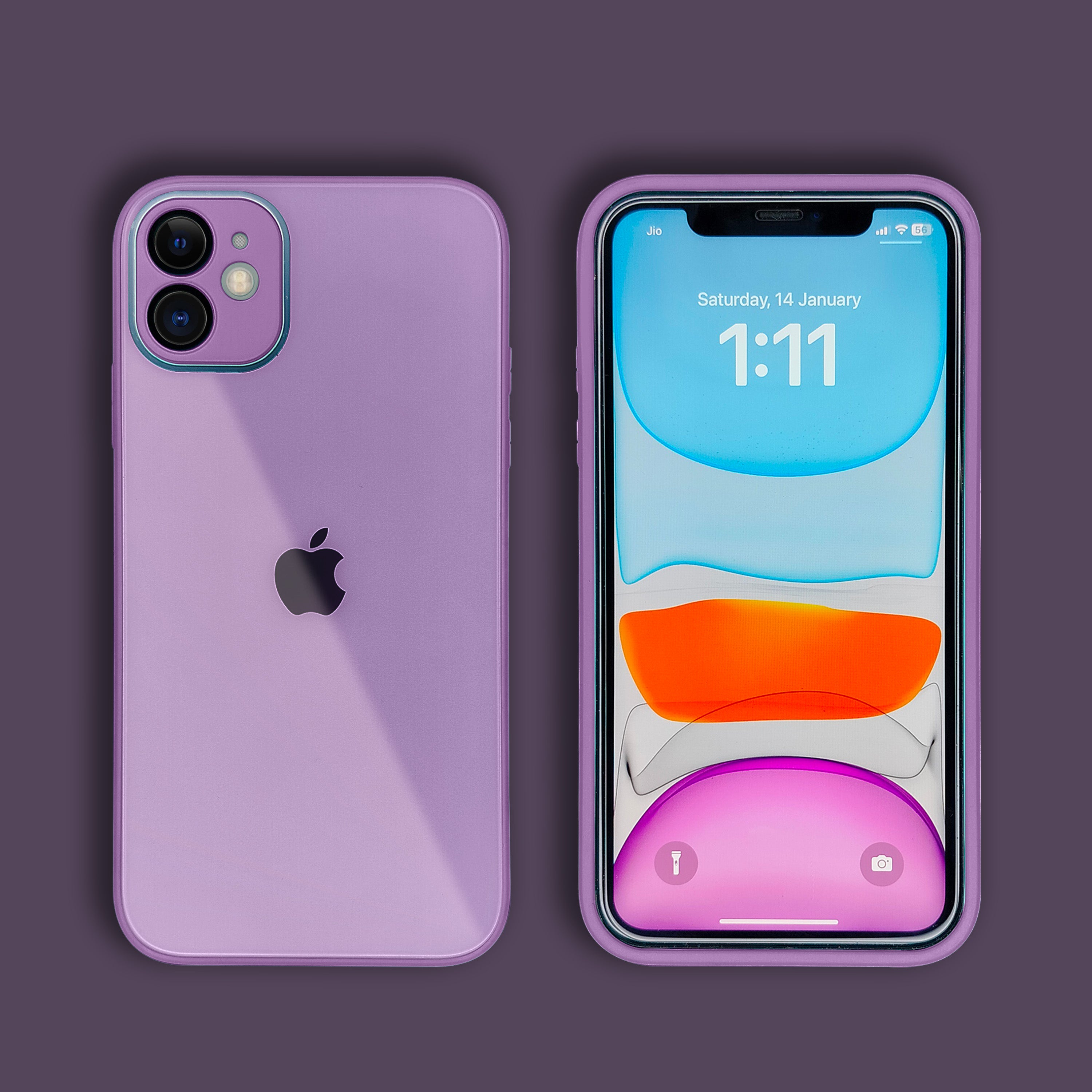 iPhone 11 Aqua Glass Camera Protector Case