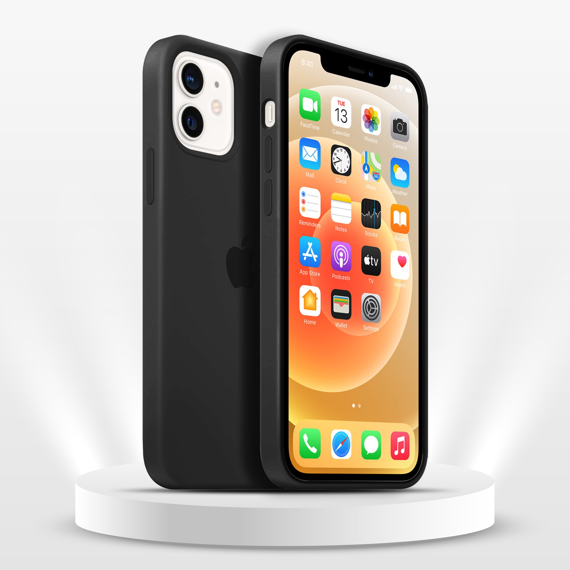 iPhone 12 Soft Silicone Smartphone Case