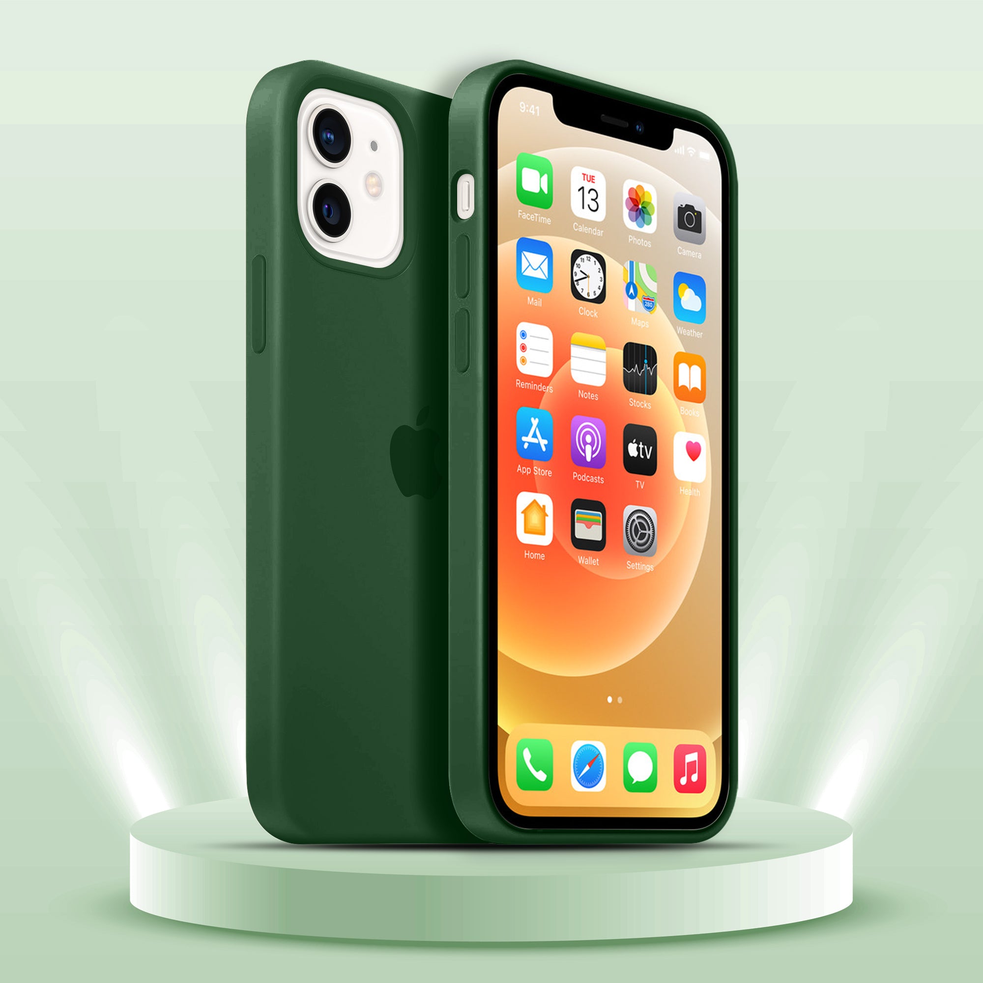 iPhone 12 Soft Silicone Smartphone Case