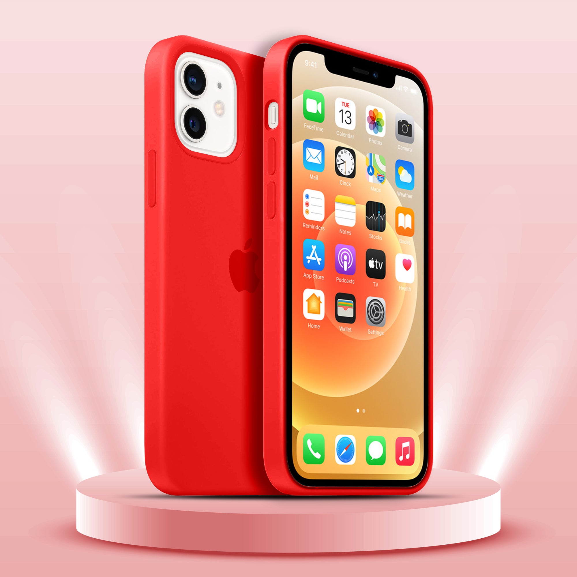 iPhone 12 Soft Silicone Smartphone Case