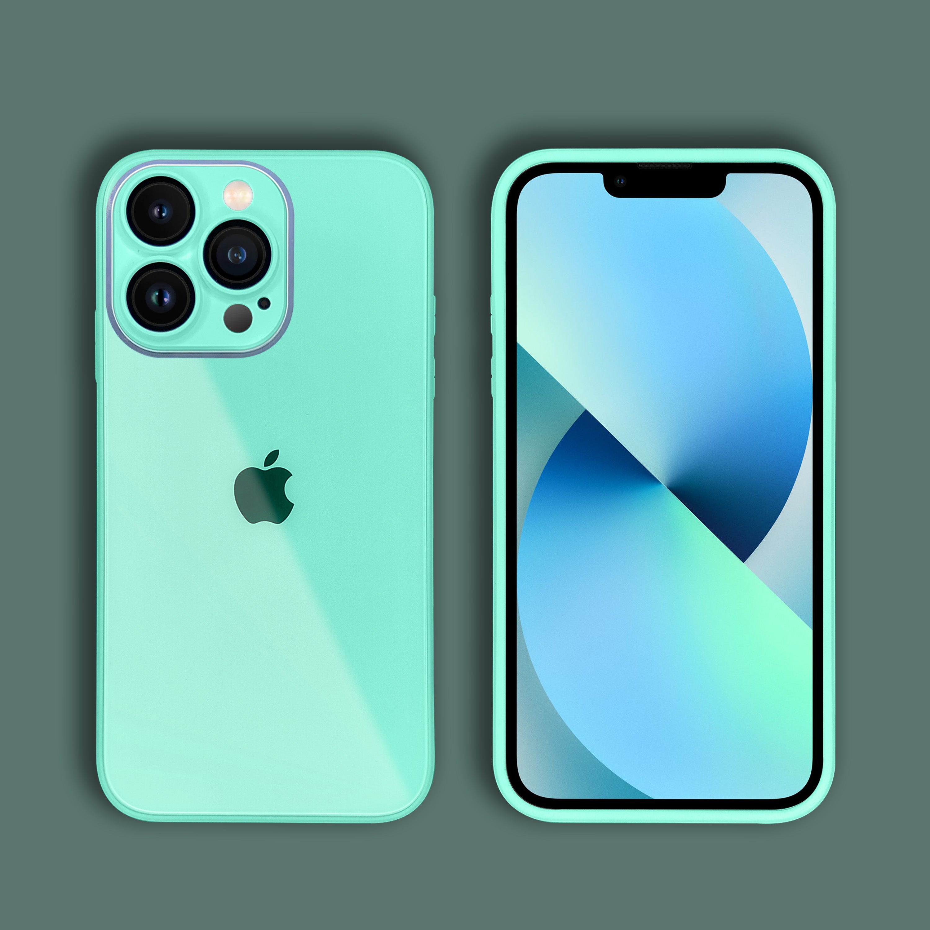 iPhone 13 Pro Aqua Glass Camera Protector Case