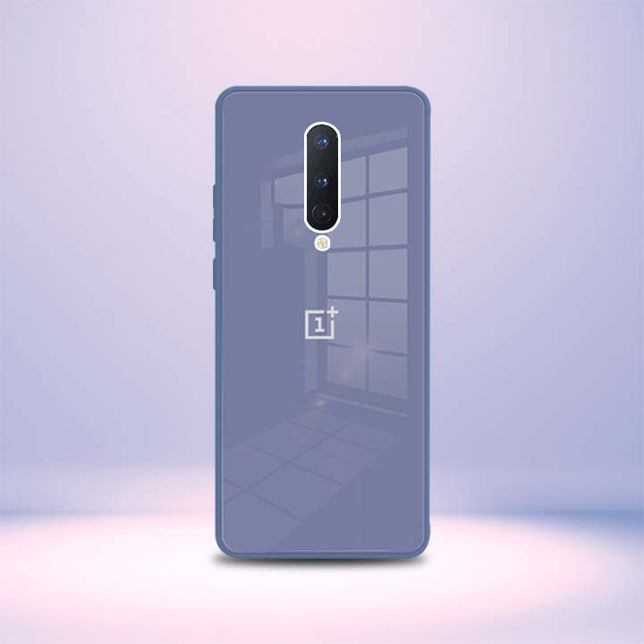 OnePlus 8 Aqua Square Tempered Glass Case