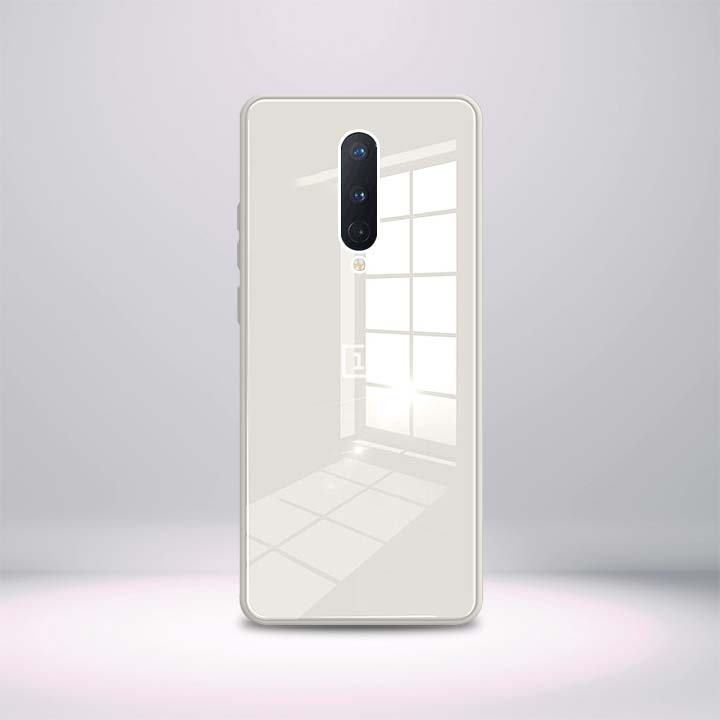 OnePlus 8 Aqua Square Tempered Glass Case
